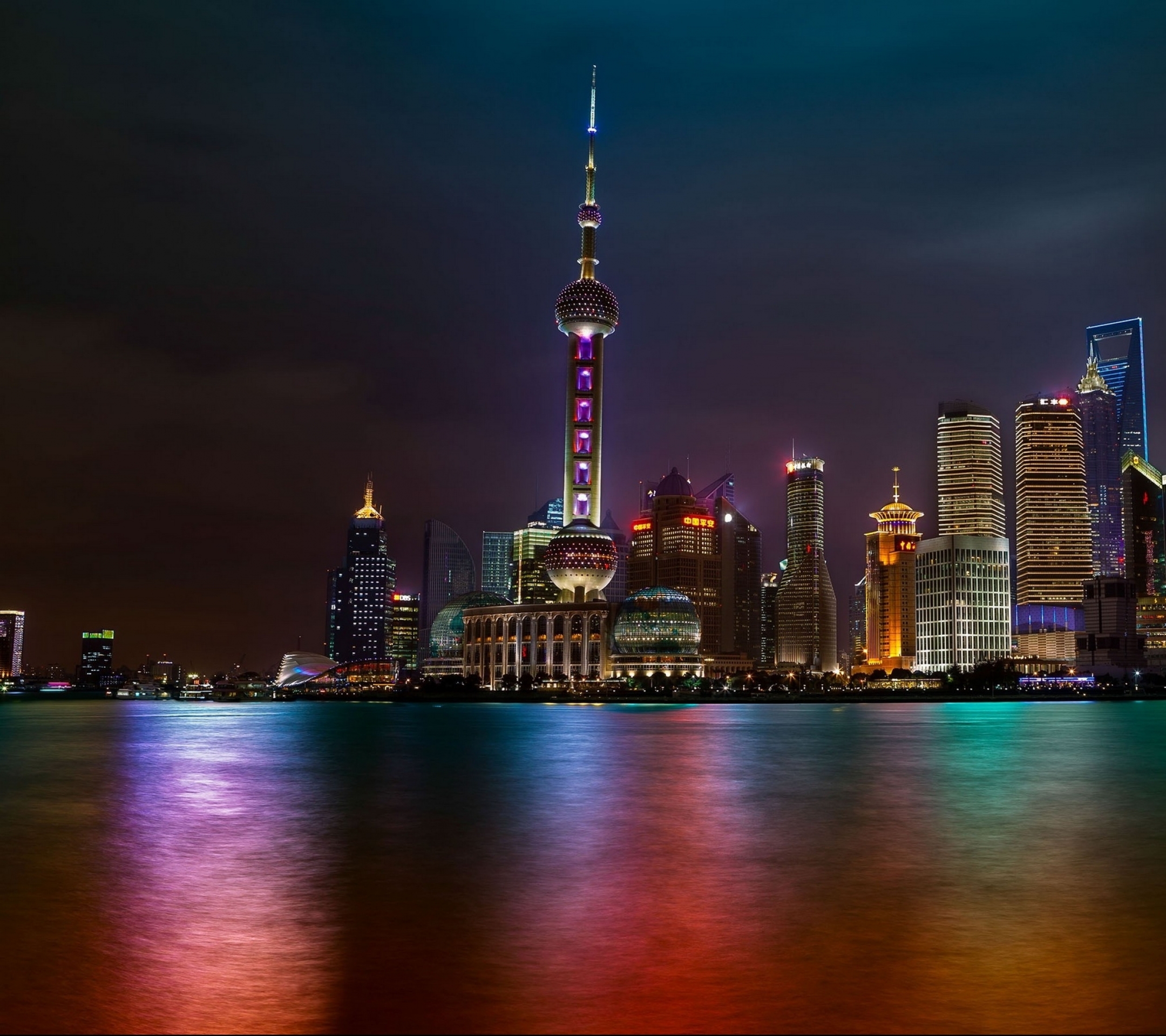 Скачать обои бесплатно Города, Шанхай, Сделано Человеком картинка на рабочий стол ПК