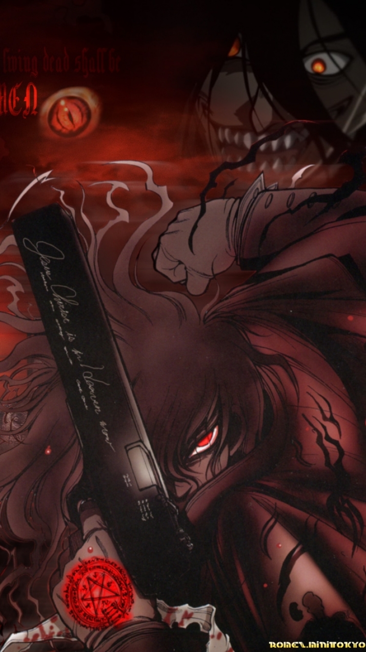 Handy-Wallpaper Animes, Hellsing kostenlos herunterladen.