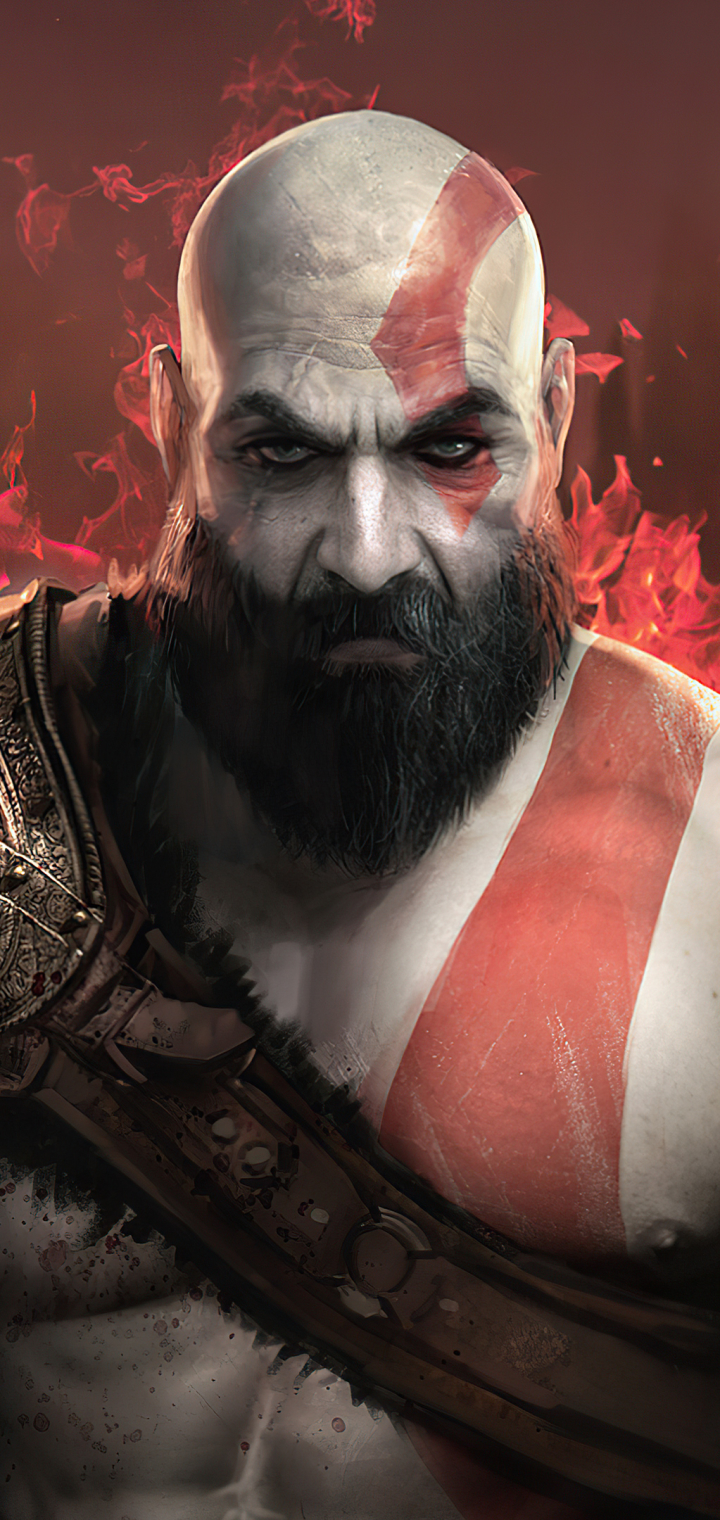 Handy-Wallpaper God Of War, Computerspiele, Kratos (Gott Des Krieges), Gott Des Krieges (2018) kostenlos herunterladen.