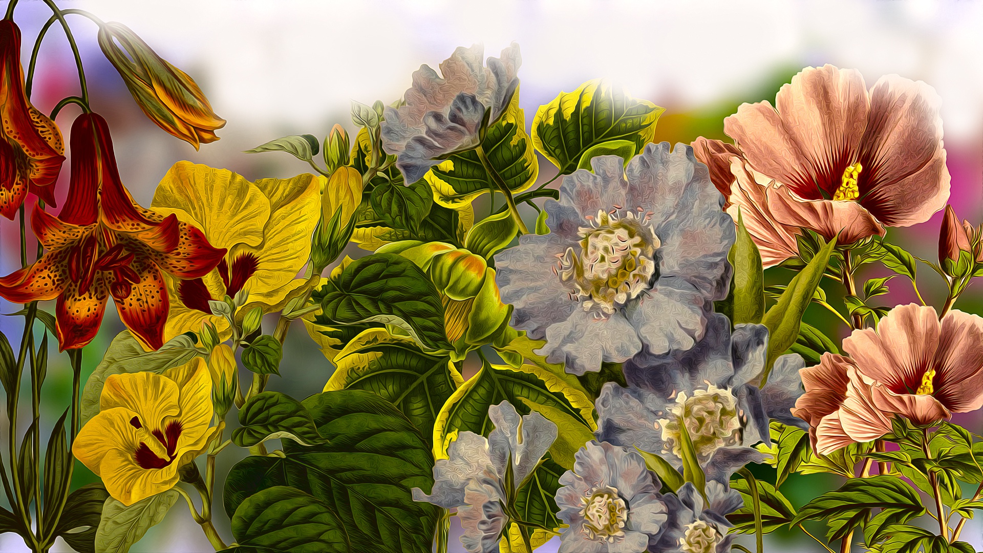 Descarga gratuita de fondo de pantalla para móvil de Flores, Flor, Artístico.