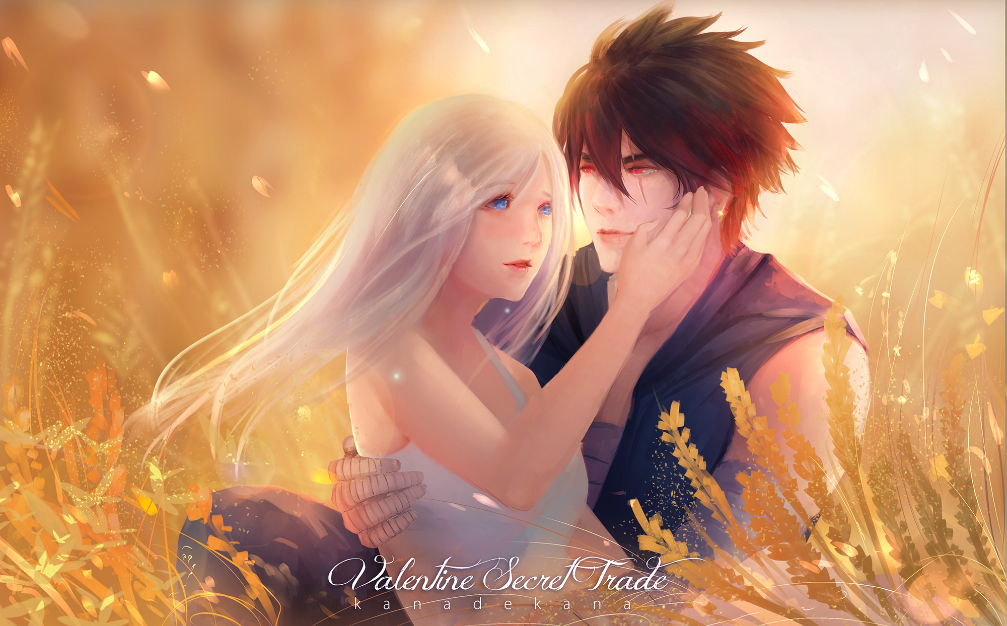 Free download wallpaper Anime, Love, Couple on your PC desktop