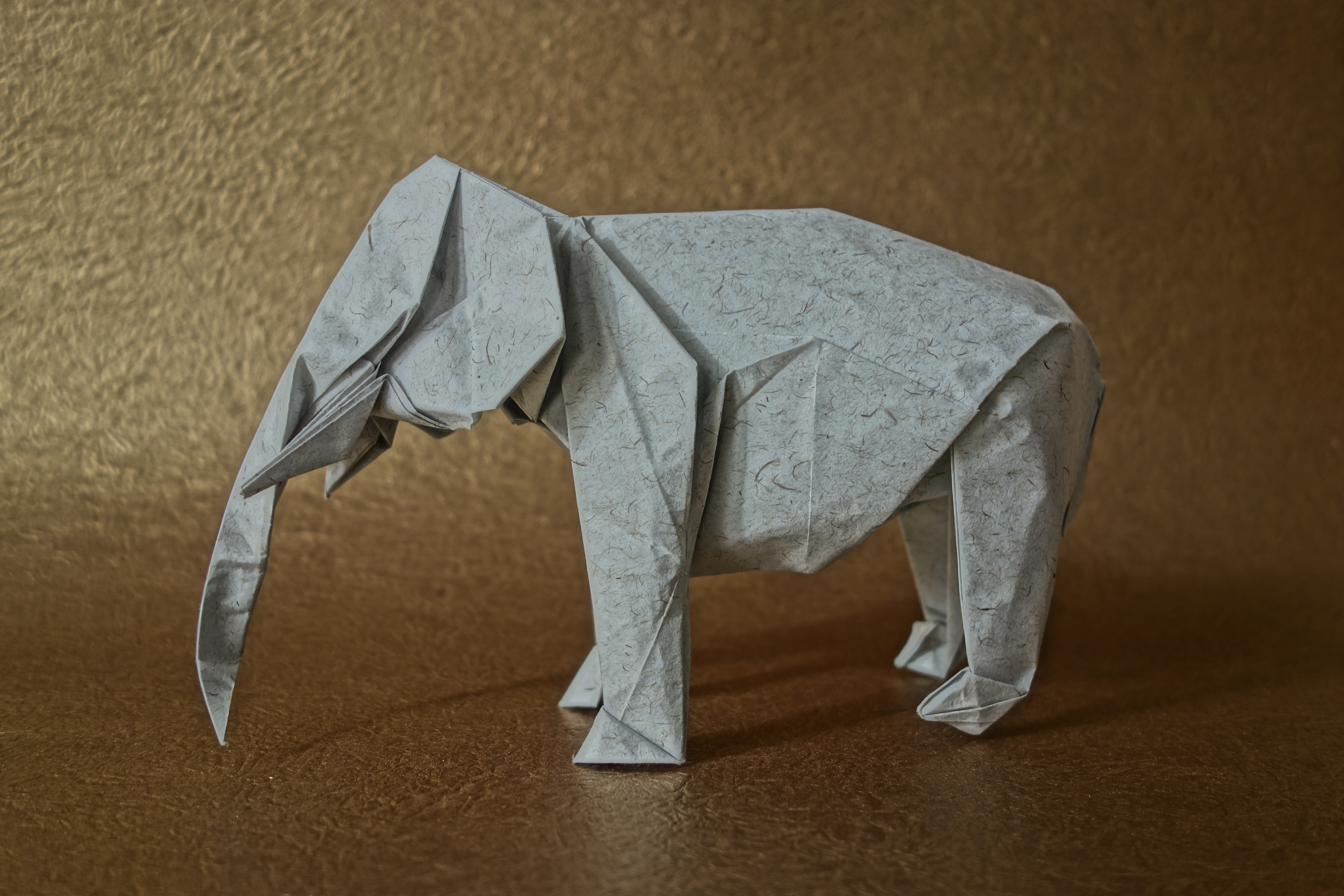 Download mobile wallpaper Elephant, Origami, Man Made for free.
