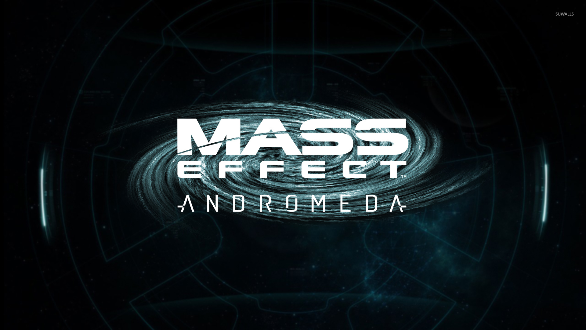 Téléchargez des papiers peints mobile Mass Effect, Logo, Jeux Vidéo, Mass Effect: Andromeda gratuitement.