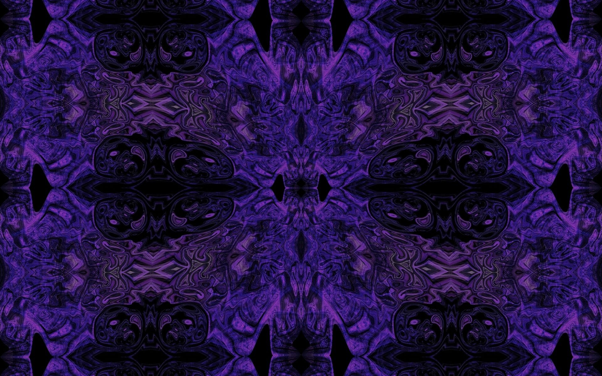 Download mobile wallpaper Abstract, Reflection, Fractal, Purple for free.