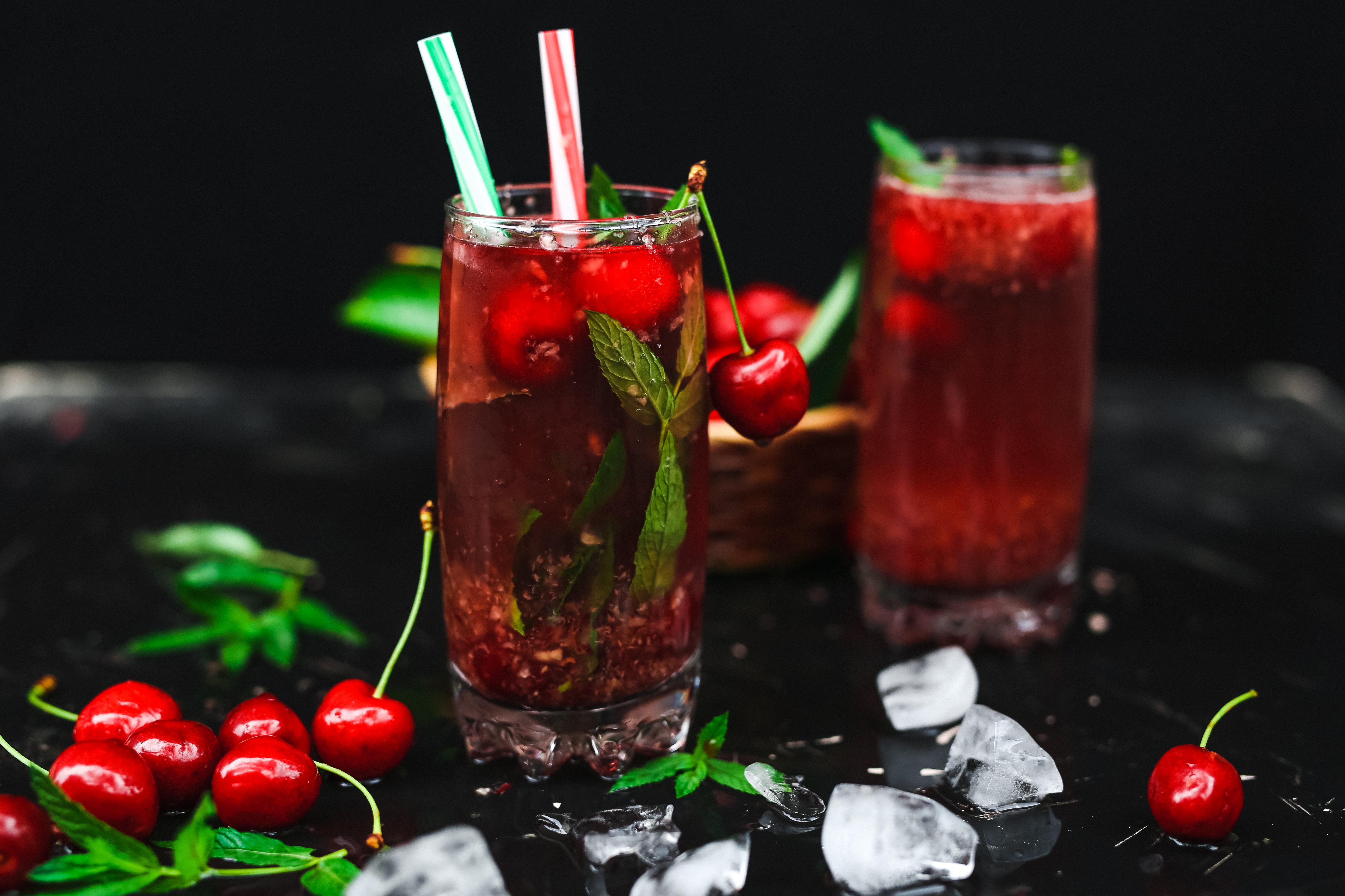Free download wallpaper Food, Cherry, Fruit, Drink, Cocktail on your PC desktop