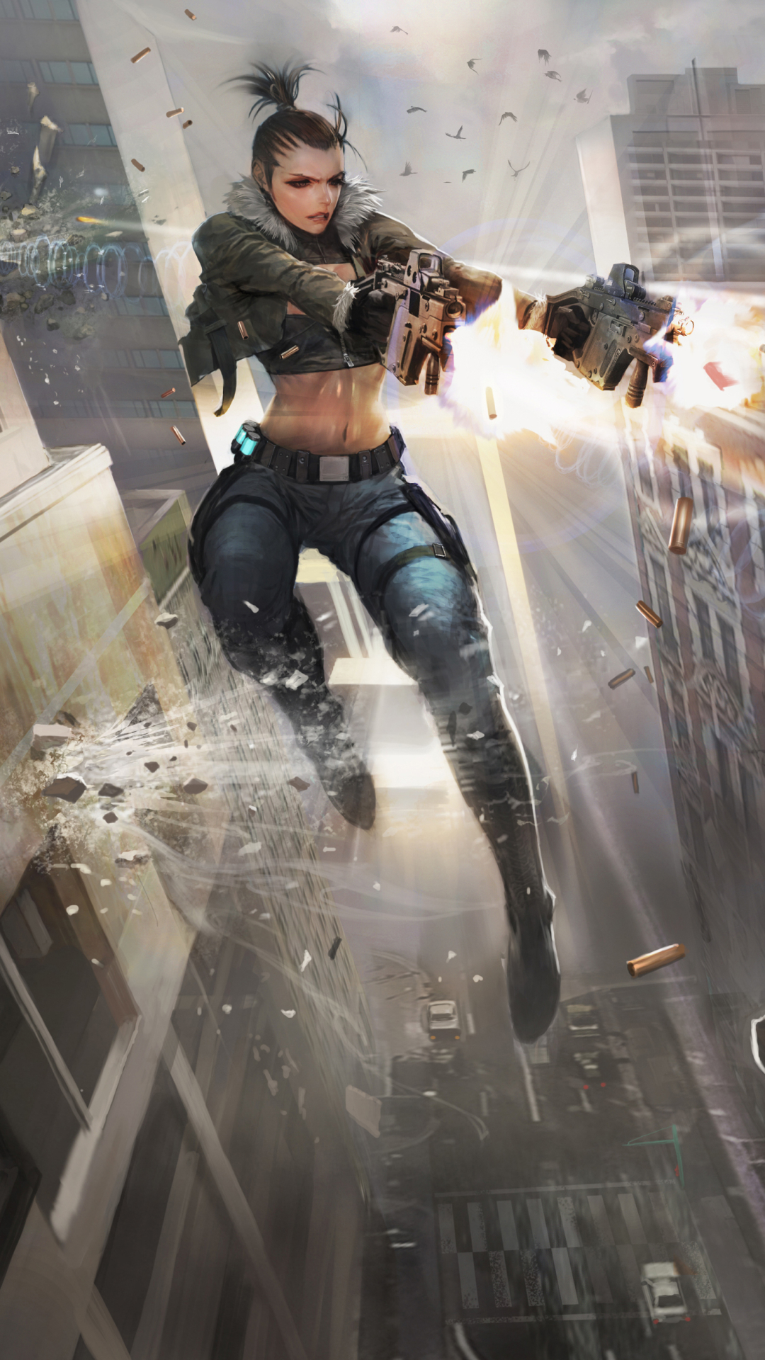 Download mobile wallpaper Sci Fi, Women Warrior for free.