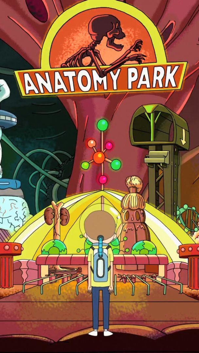 Los mejores fondos de pantalla de Parque De Anatomía (Rick Y Morty) para la pantalla del teléfono