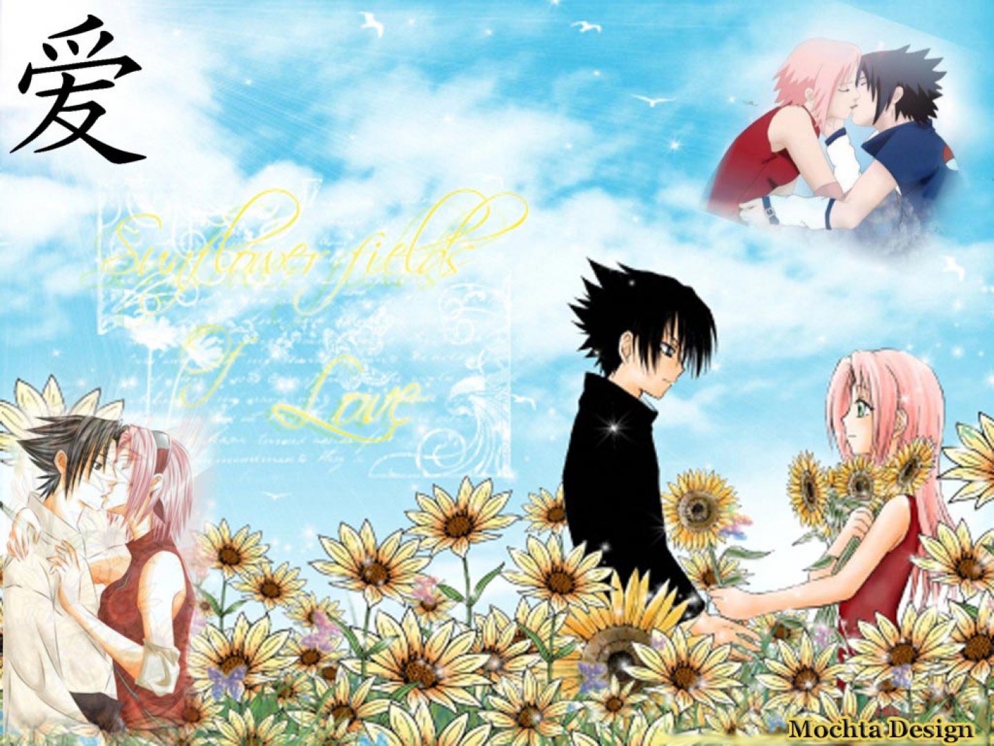Handy-Wallpaper Sakura Haruno, Animes, Naruto, Sasuke Uchiha kostenlos herunterladen.