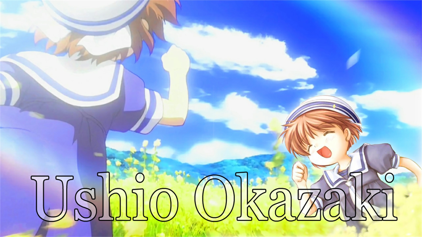 Free download wallpaper Anime, Clannad, Ushio Okazaki on your PC desktop