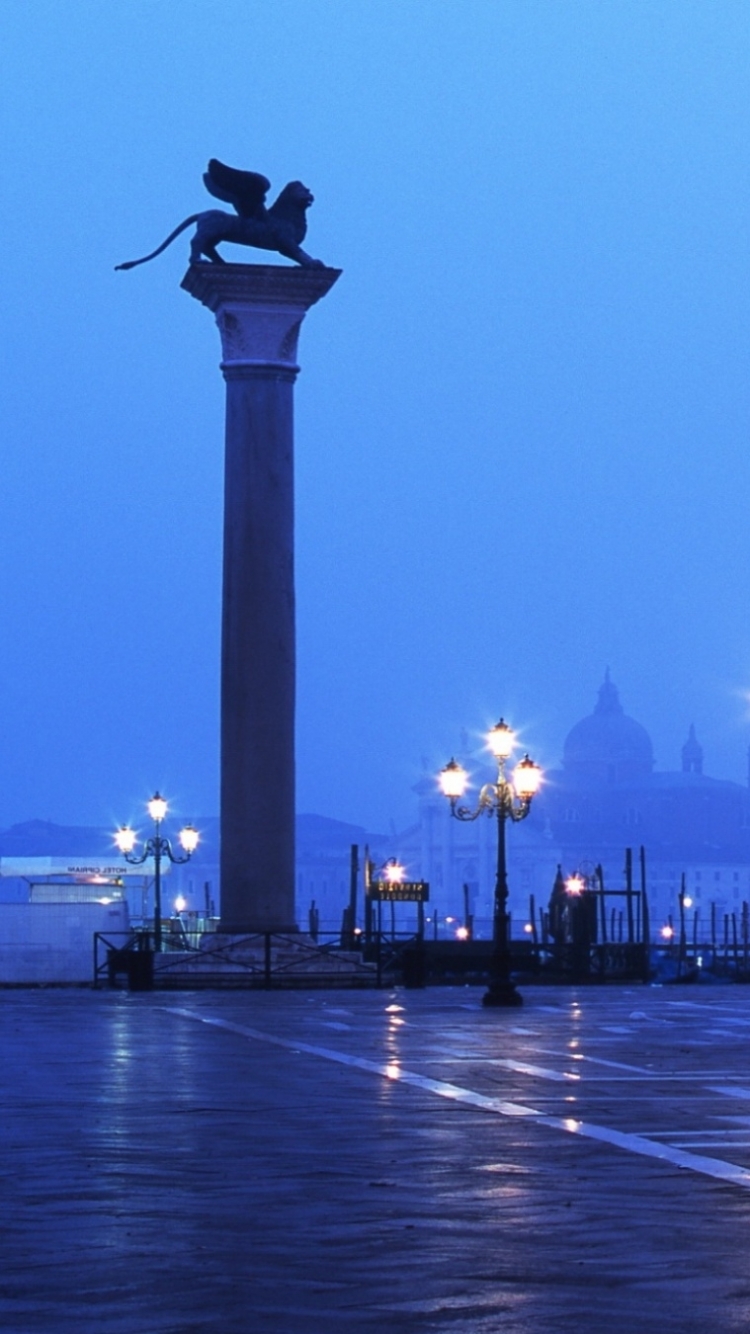 Скачать картинку Города, Италия, Венеция, Сделано Человеком, Пьяцца в телефон бесплатно.