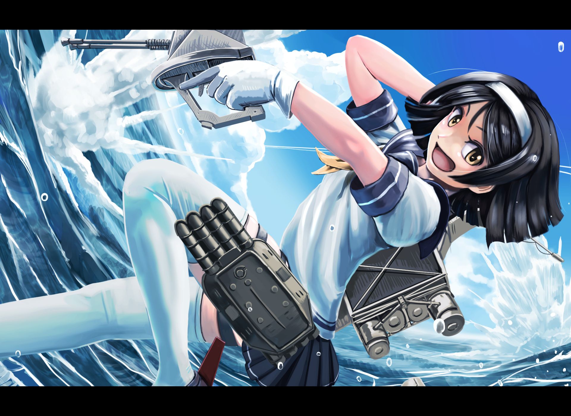 Free download wallpaper Anime, Kantai Collection on your PC desktop