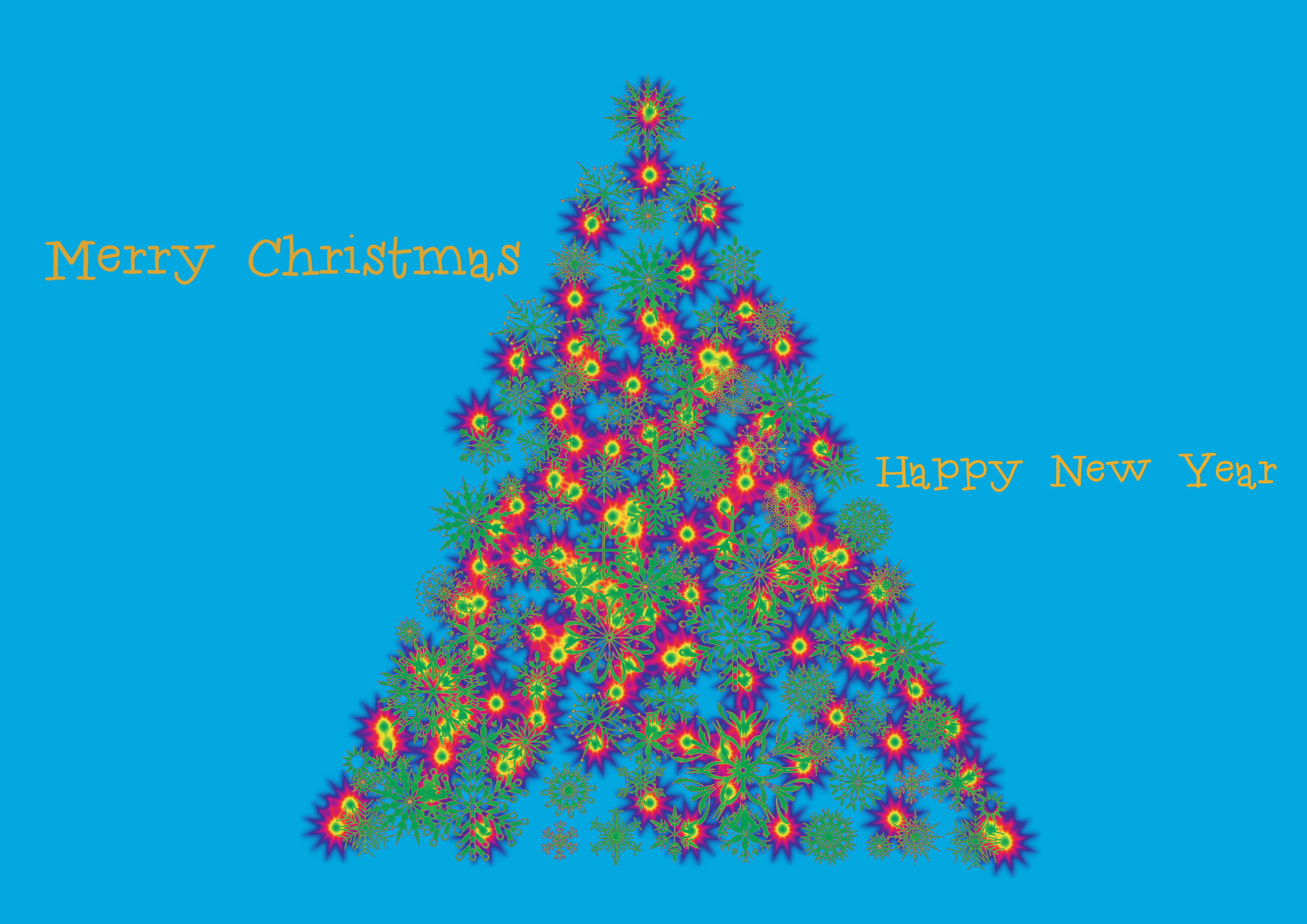 Download mobile wallpaper New Year, Christmas, Holiday, Colors, Colorful, Christmas Tree, Merry Christmas for free.