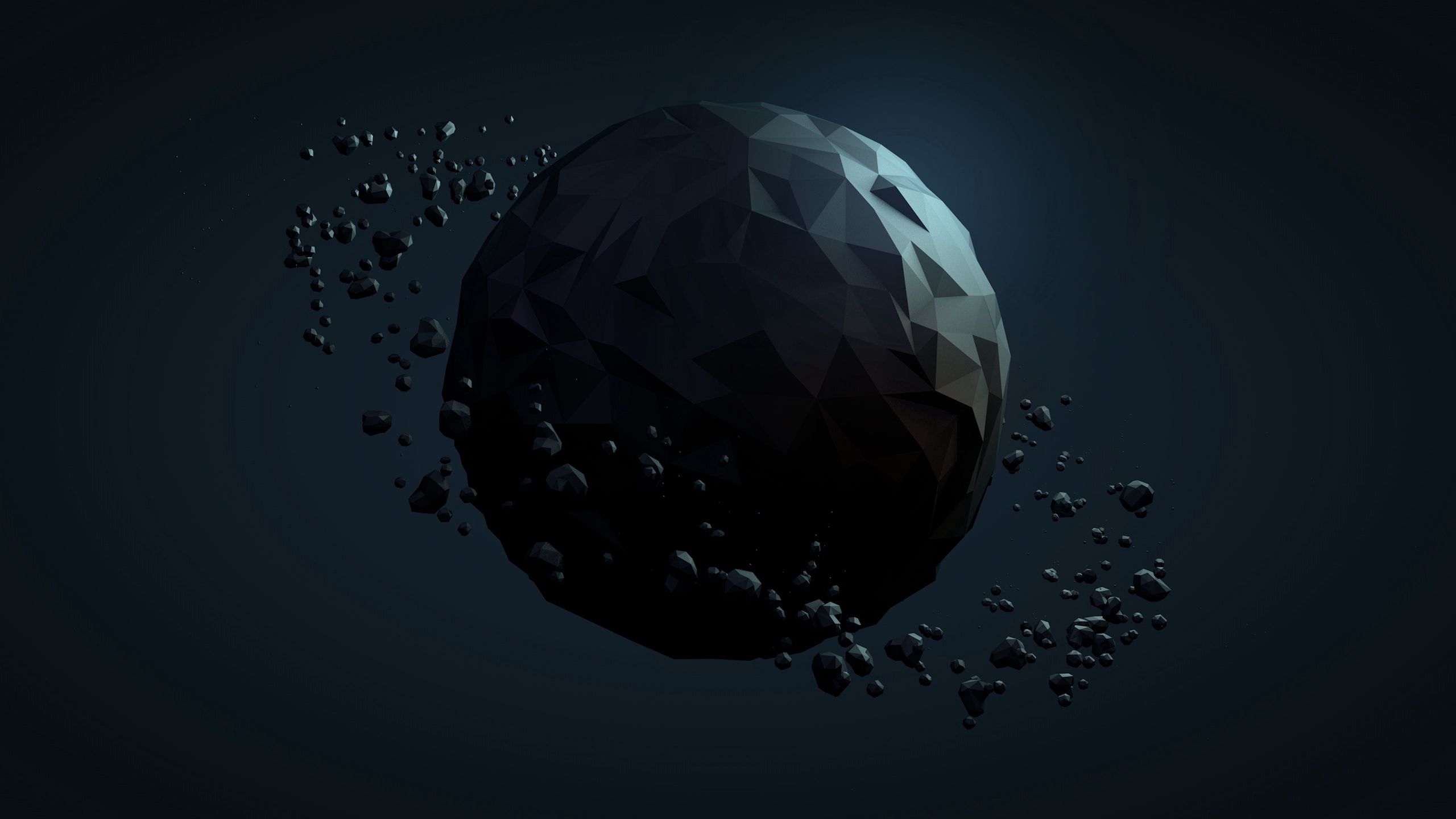 dark, abstract, background, ball, planet FHD, 4K, UHD