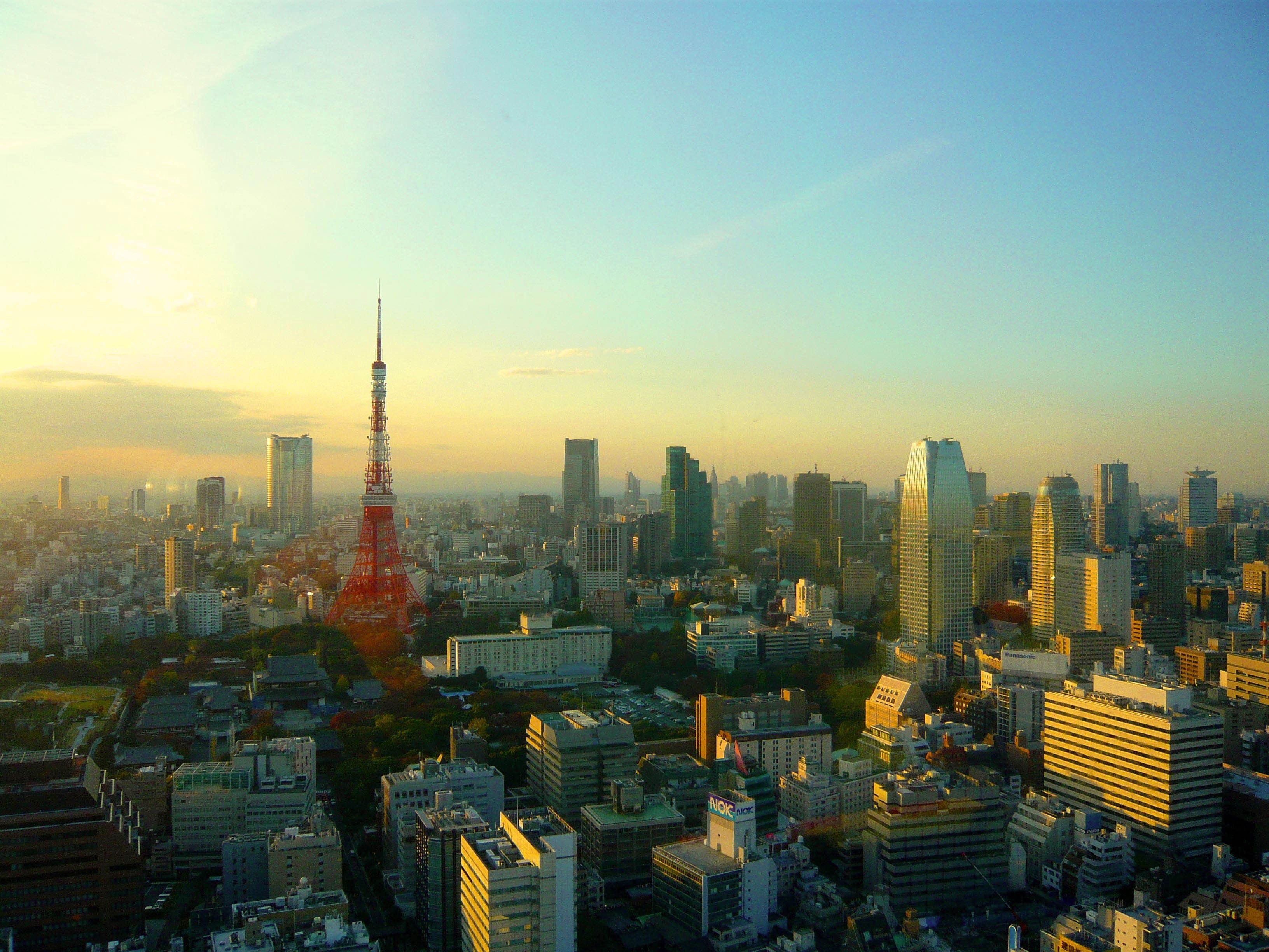 tokyo, tokyo tower, man made, cities
