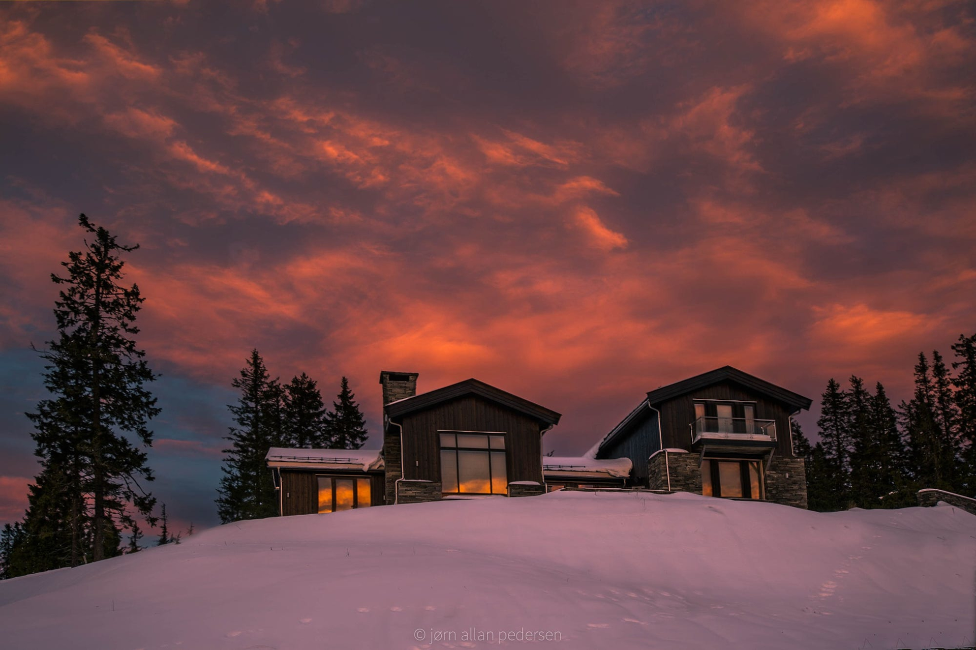 Laden Sie das Winter, Schnee, Haus, Fotografie, Sonnenuntergang-Bild kostenlos auf Ihren PC-Desktop herunter
