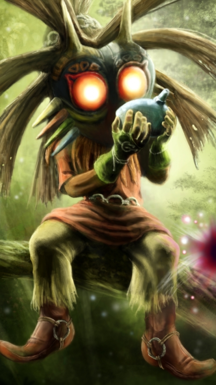 Download mobile wallpaper Video Game, Zelda, The Legend Of Zelda: Majora's Mask for free.