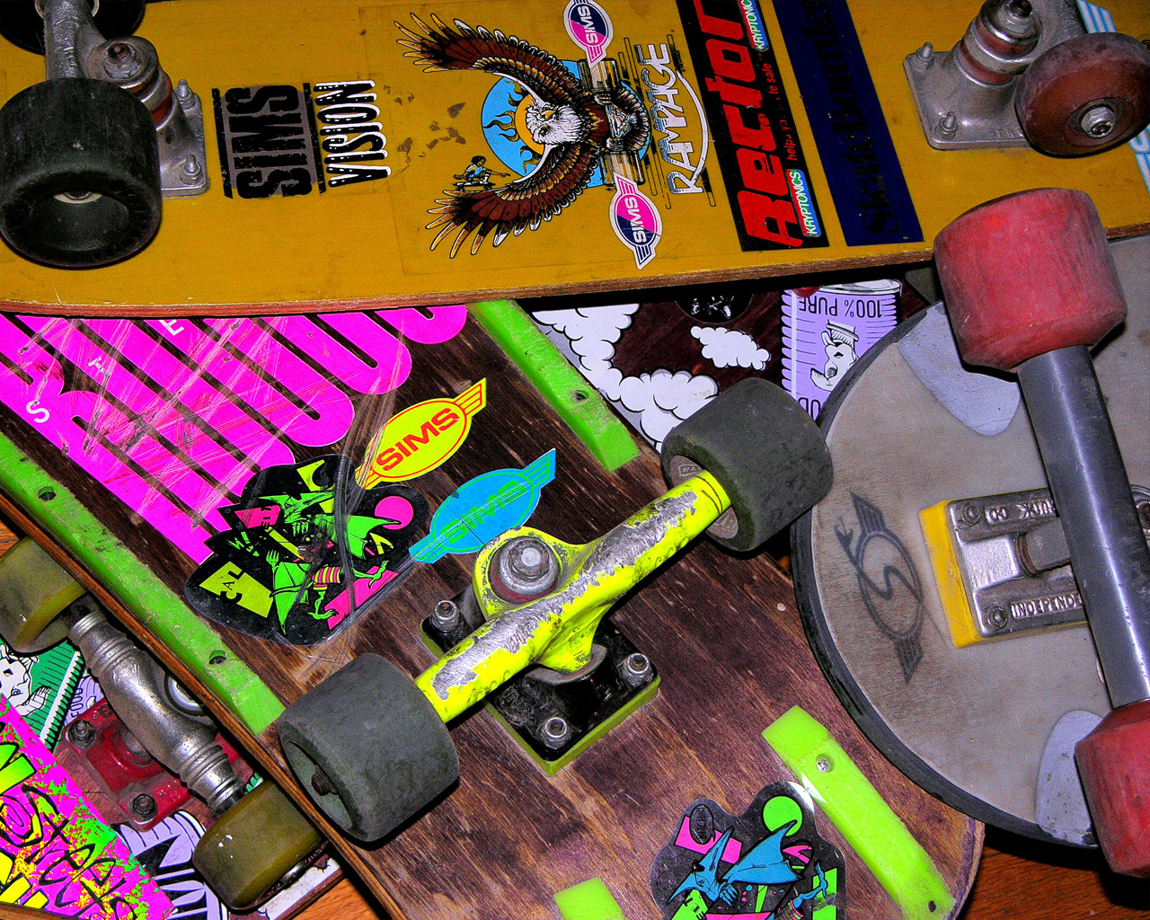 Laden Sie Skateboarden HD-Desktop-Hintergründe herunter