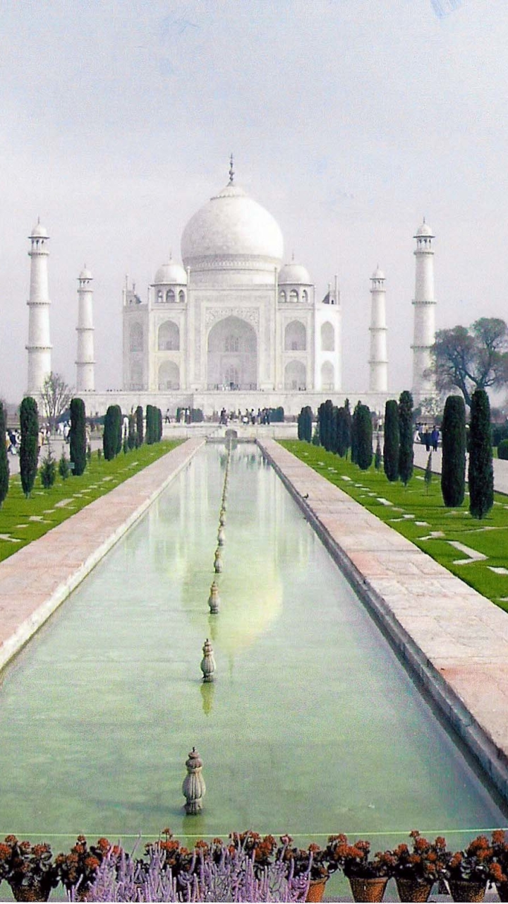 Download mobile wallpaper Monuments, Taj Mahal, Man Made for free.