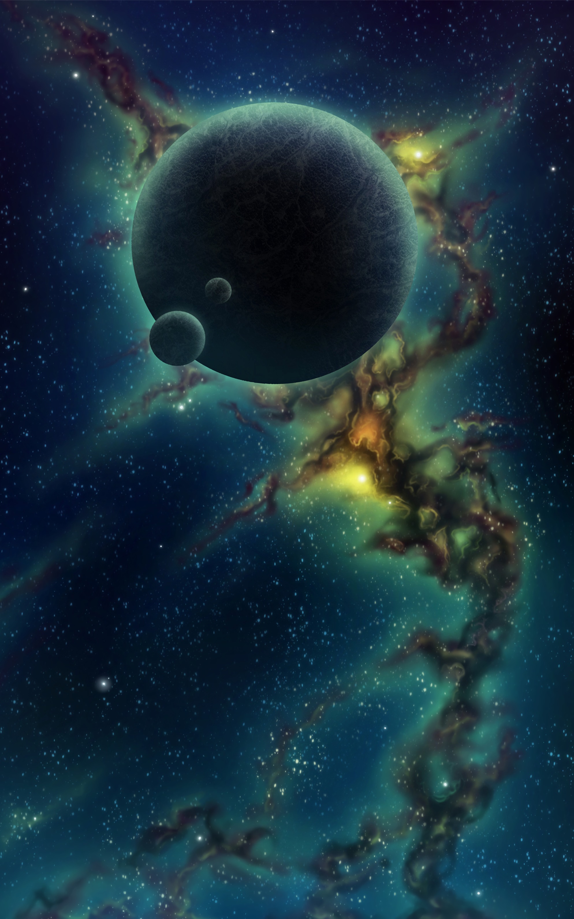 New Lock Screen Wallpapers planets, galaxy, stars, universe, nebula