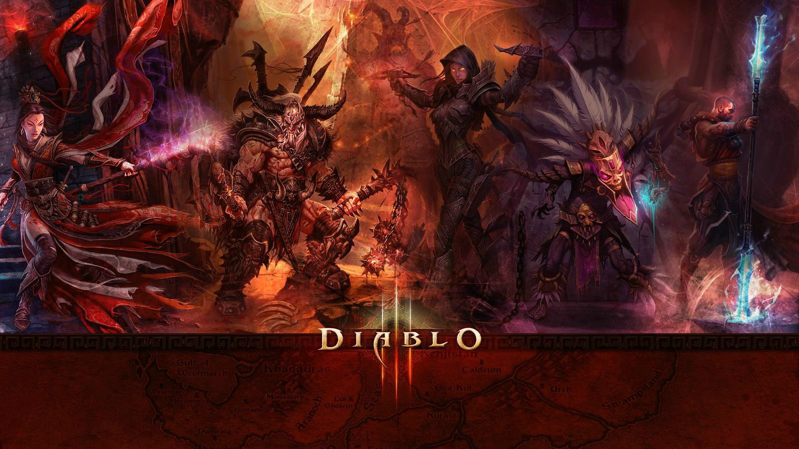 Descarga gratis la imagen Diablo, Videojuego, Diablo Iii, Médico Brujo (Diablo Iii), Monje (Diablo Iii), Mago (Diablo Iii), Cazador De Demonios (Diablo Iii), Bárbaro (Diablo Iii) en el escritorio de tu PC