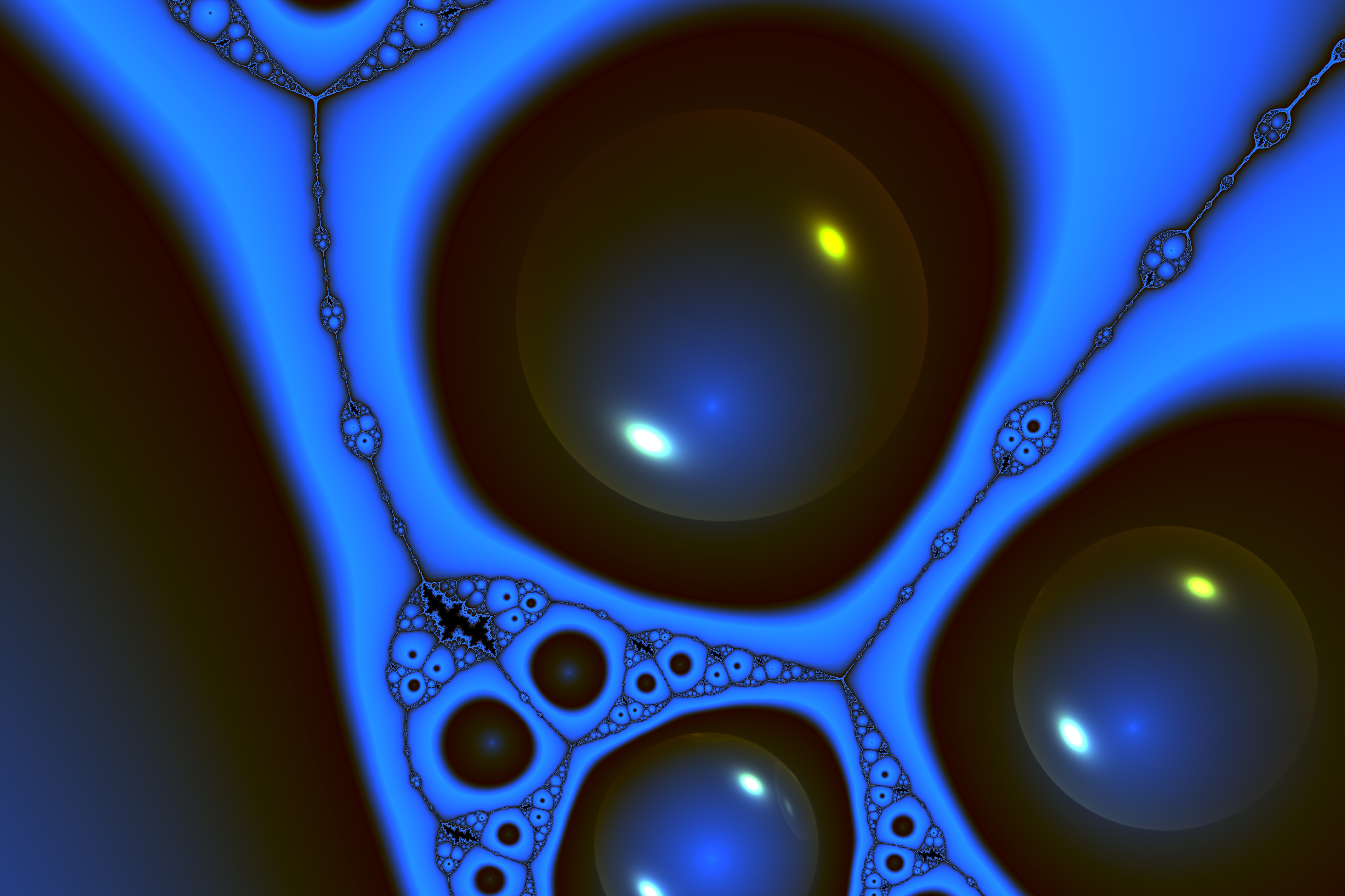 Download mobile wallpaper Ball, Abstract, Surface, Bubbles for free.