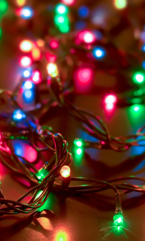 Download mobile wallpaper Light, Christmas, Holiday, Decoration, Christmas Lights for free.