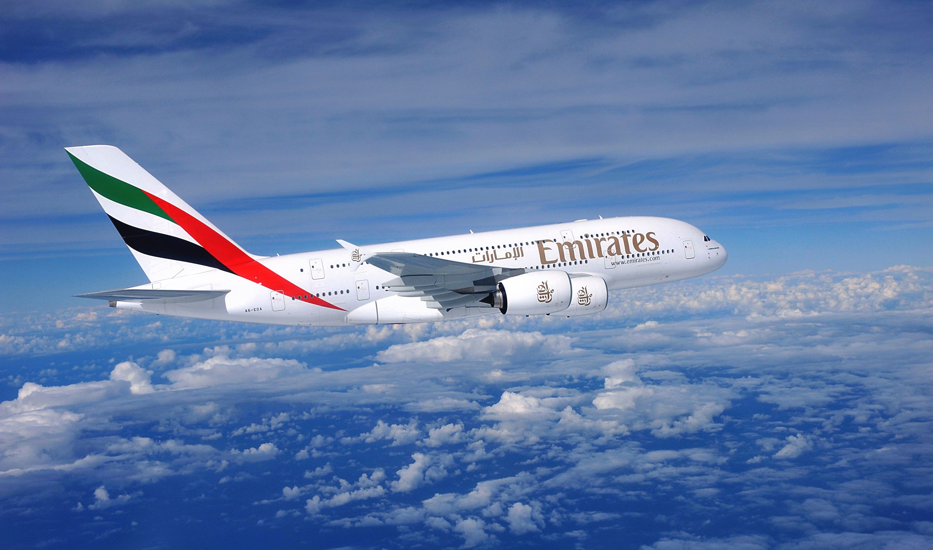 Handy-Wallpaper Flugzeug, Wolke, Himmel, Passagierflugzeug, Airbus, Fahrzeuge, Airbus A380 kostenlos herunterladen.