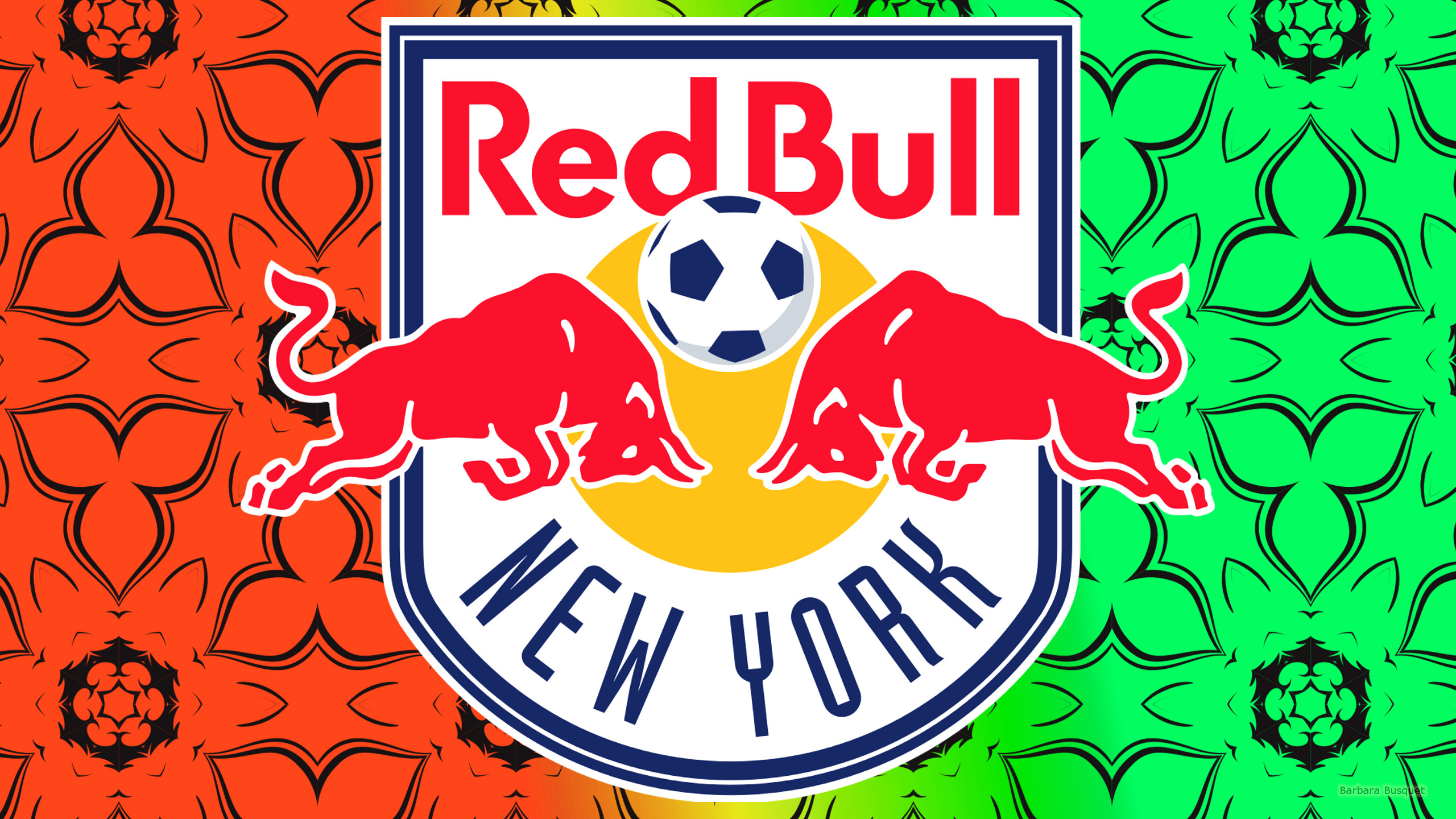 Téléchargez des papiers peints mobile Logo, Des Sports, Emblème, Football, Mls, Red Bulls De New York gratuitement.