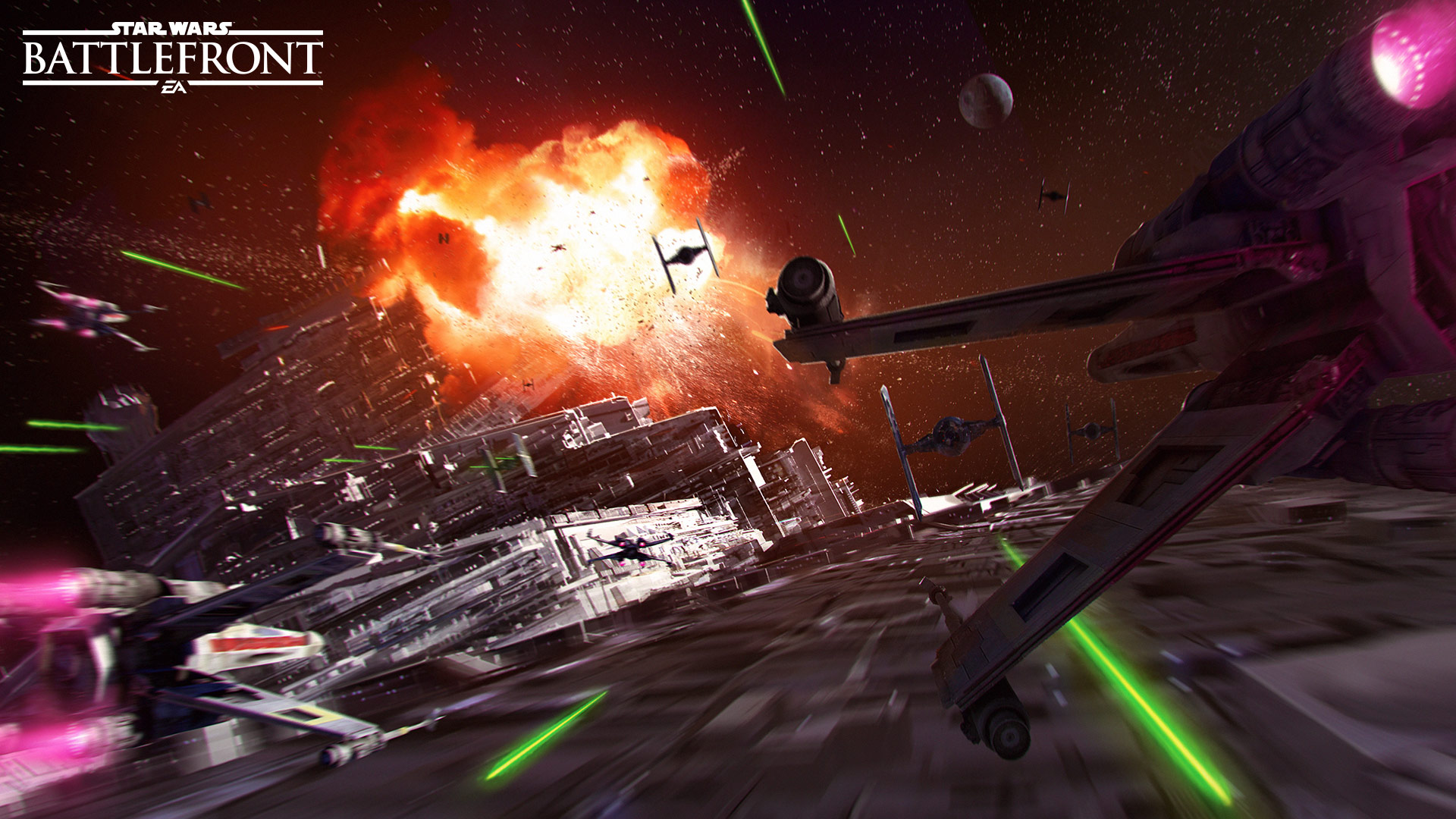Baixar papel de parede para celular de Videogame, Guerra Das Estrelas, Tie Fighter, X Wing, Front De Batalha De Guerra Nas Estrelas, Star Wars Battlefront (2015) gratuito.
