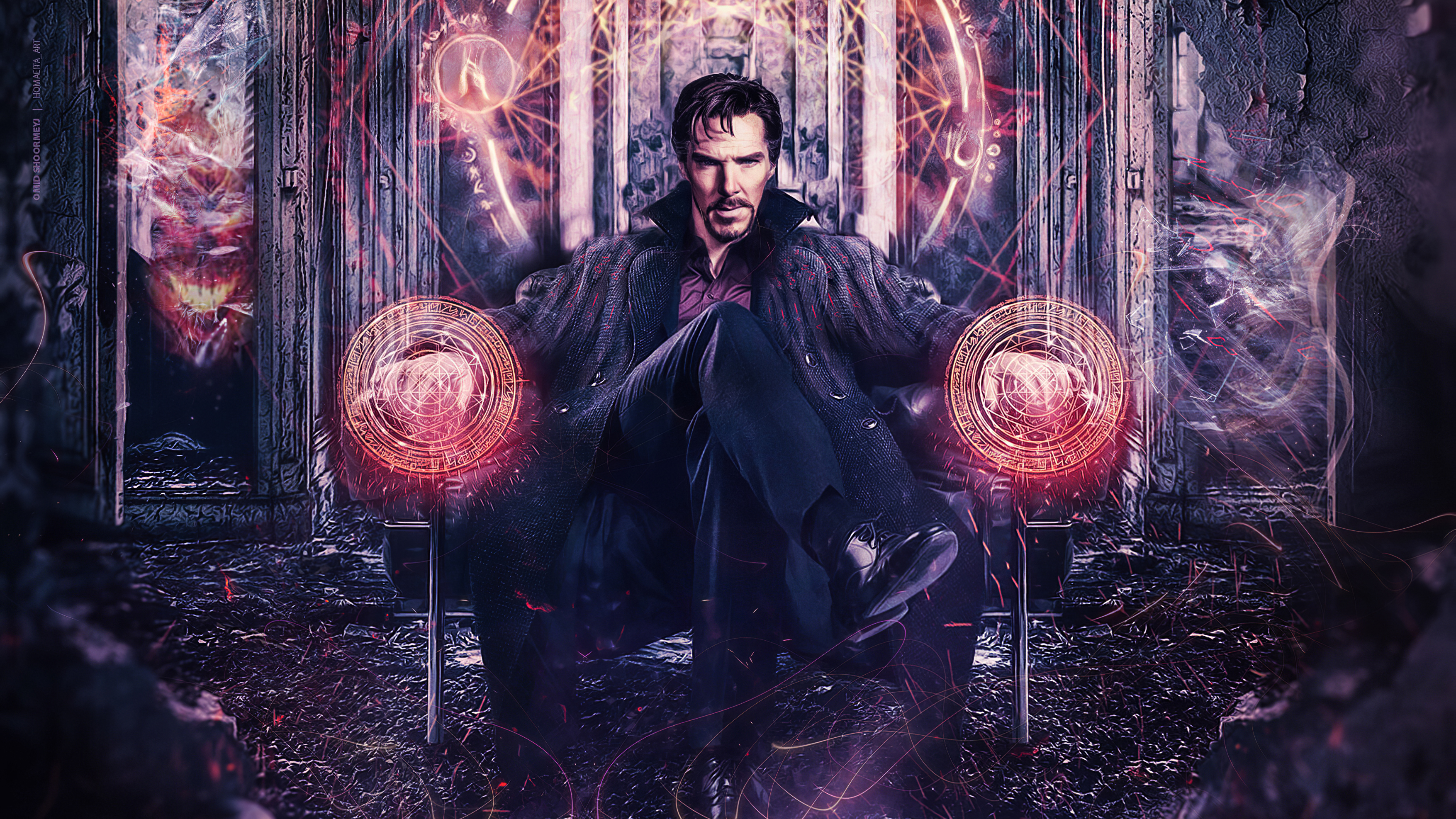 Laden Sie das Benedict Cumberbatch, Filme, Doctor Strange-Bild kostenlos auf Ihren PC-Desktop herunter