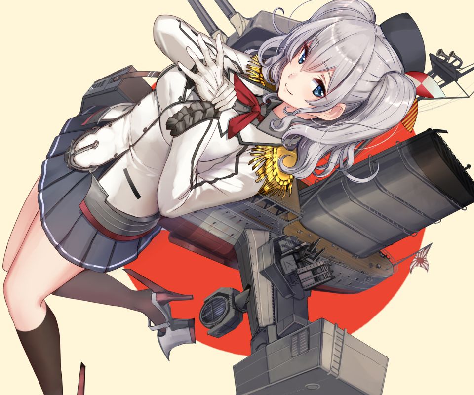 Téléchargez gratuitement l'image Animé, Collection Kantaï, Kashima (Kancolle) sur le bureau de votre PC