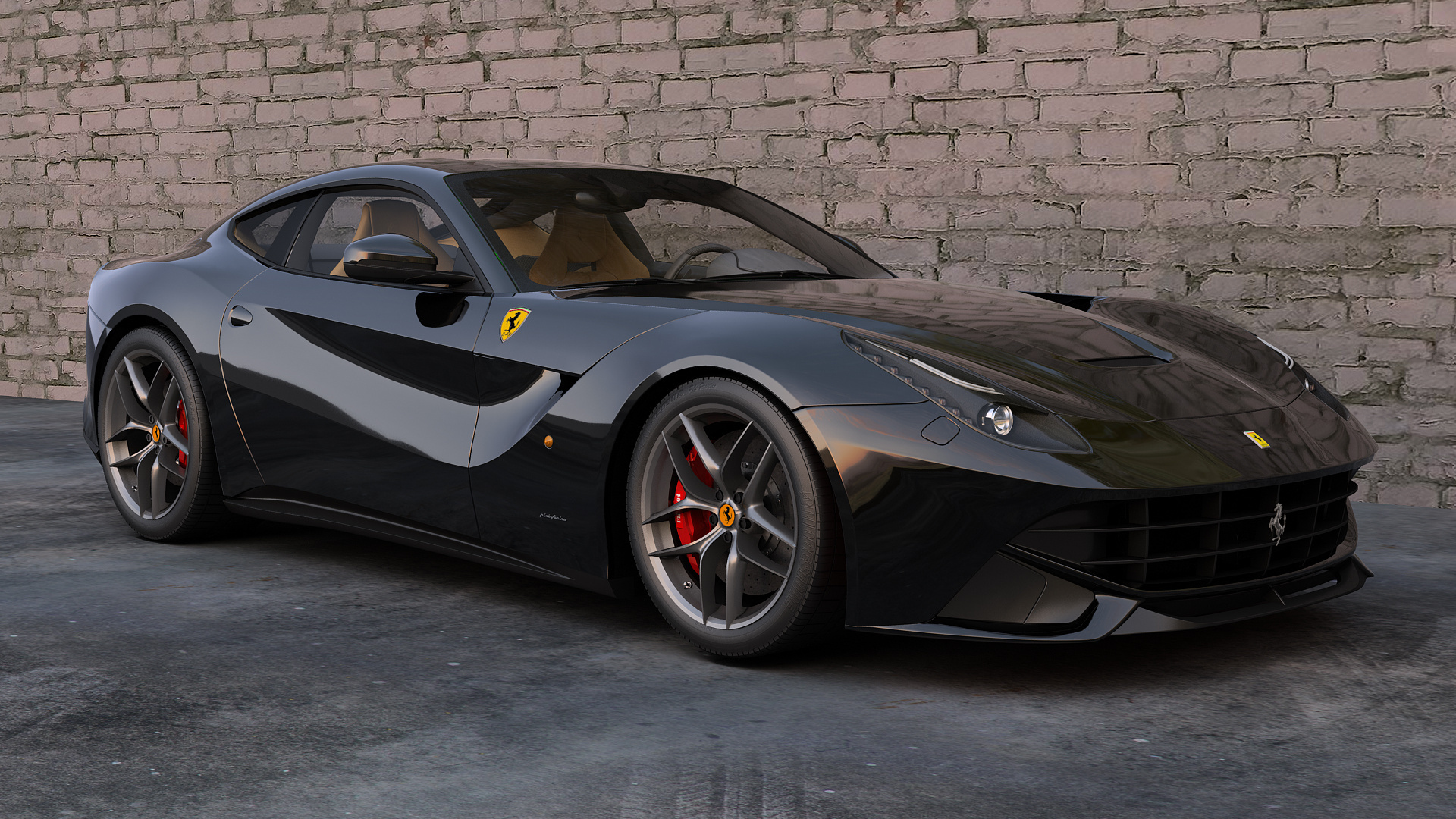 Die besten Ferrari F12 Berlinetta-Hintergründe für den Telefonbildschirm