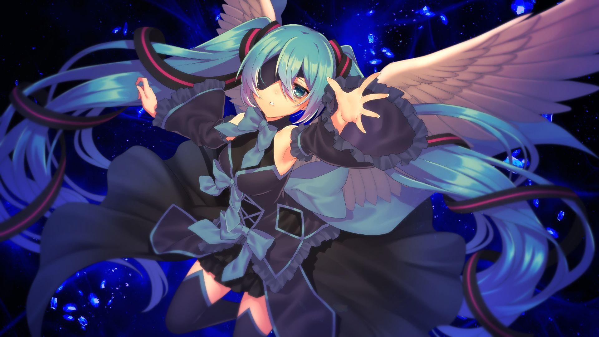 Free download wallpaper Anime, Vocaloid, Hatsune Miku on your PC desktop