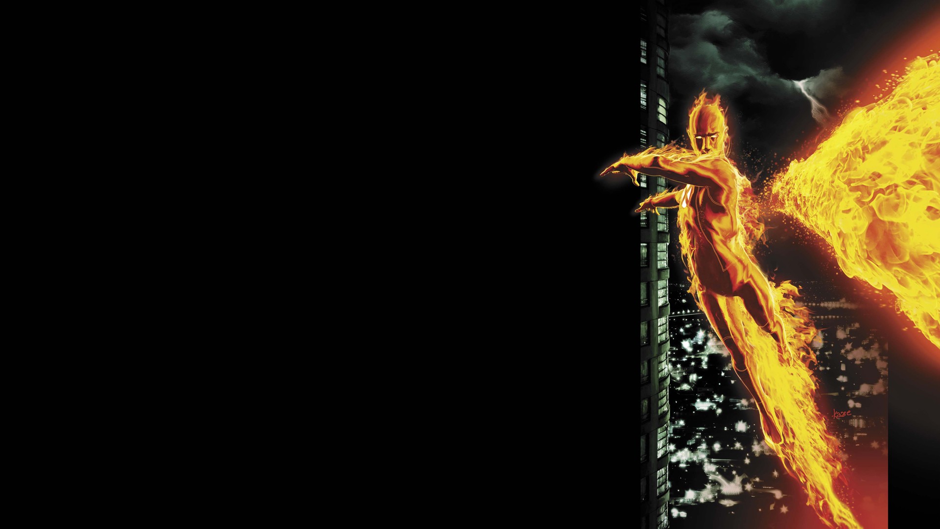 295709 Заставки і шпалери Людина Факел (Комікси Marvel) на телефон. Завантажити  картинки безкоштовно