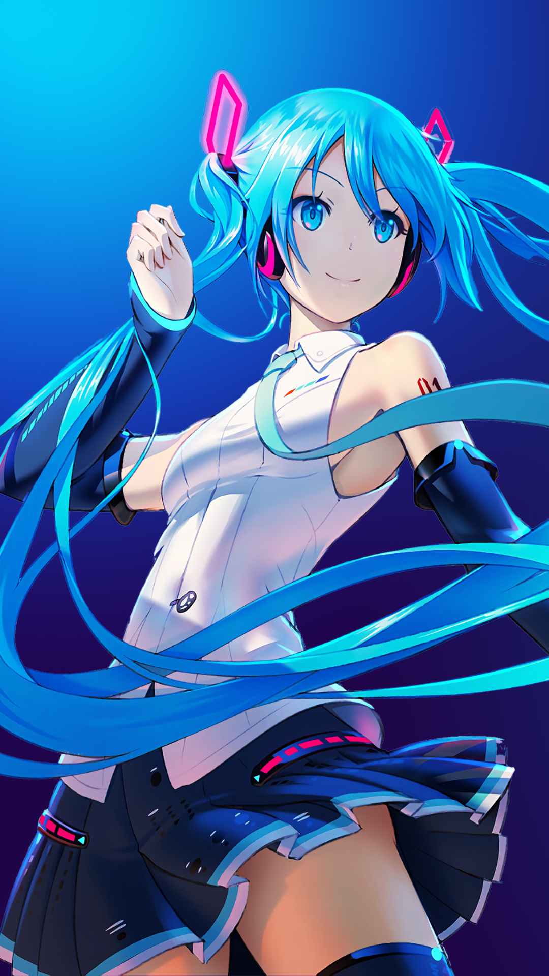 Download mobile wallpaper Anime, Vocaloid, Hatsune Miku for free.