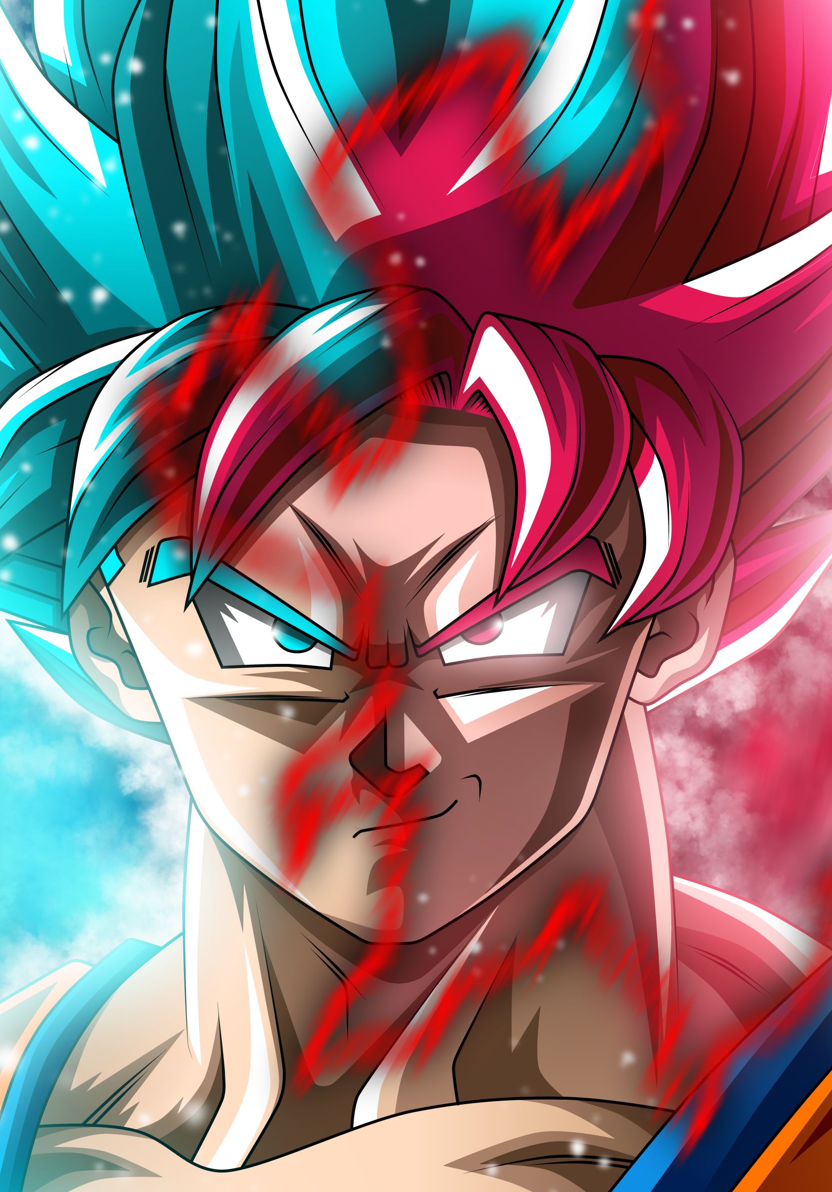 Handy-Wallpaper Dragon Ball, Animes, Son Goku, Dragonball Super kostenlos herunterladen.