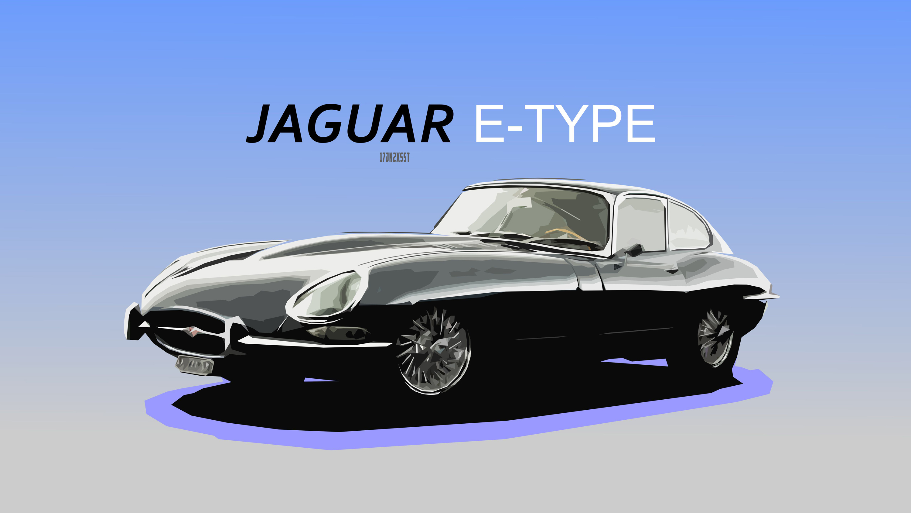 415802 Hintergrundbild herunterladen fahrzeuge, jaguar e type, schwarz weiß, autos, klassisches auto, jaguar autos, vektor, uralt, jaguar - Bildschirmschoner und Bilder kostenlos