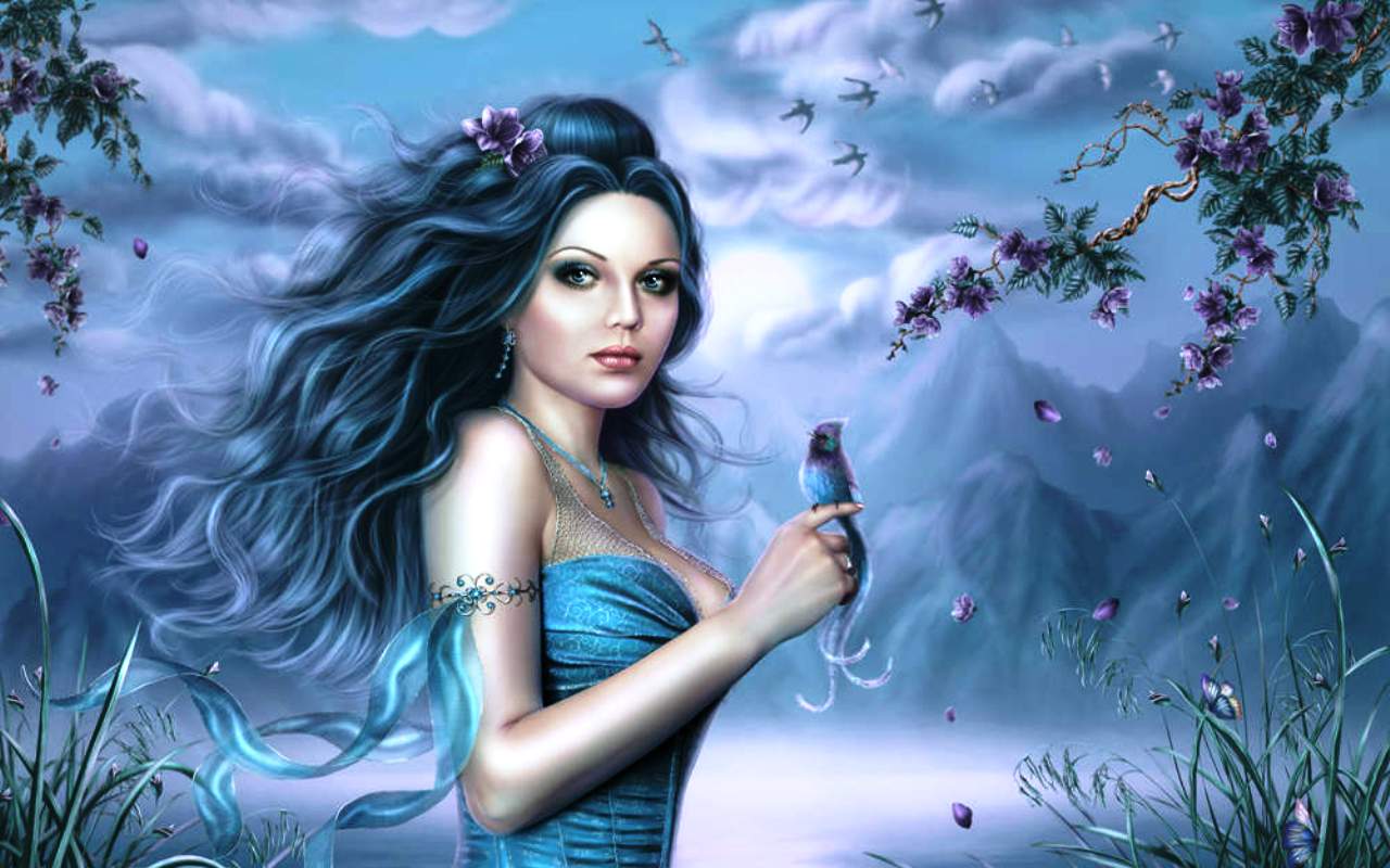 Free download wallpaper Fantasy, Women on your PC desktop