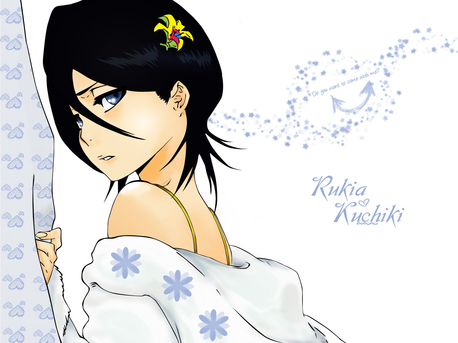 Laden Sie das Rukia Kuchiki, Bleach, Animes-Bild kostenlos auf Ihren PC-Desktop herunter