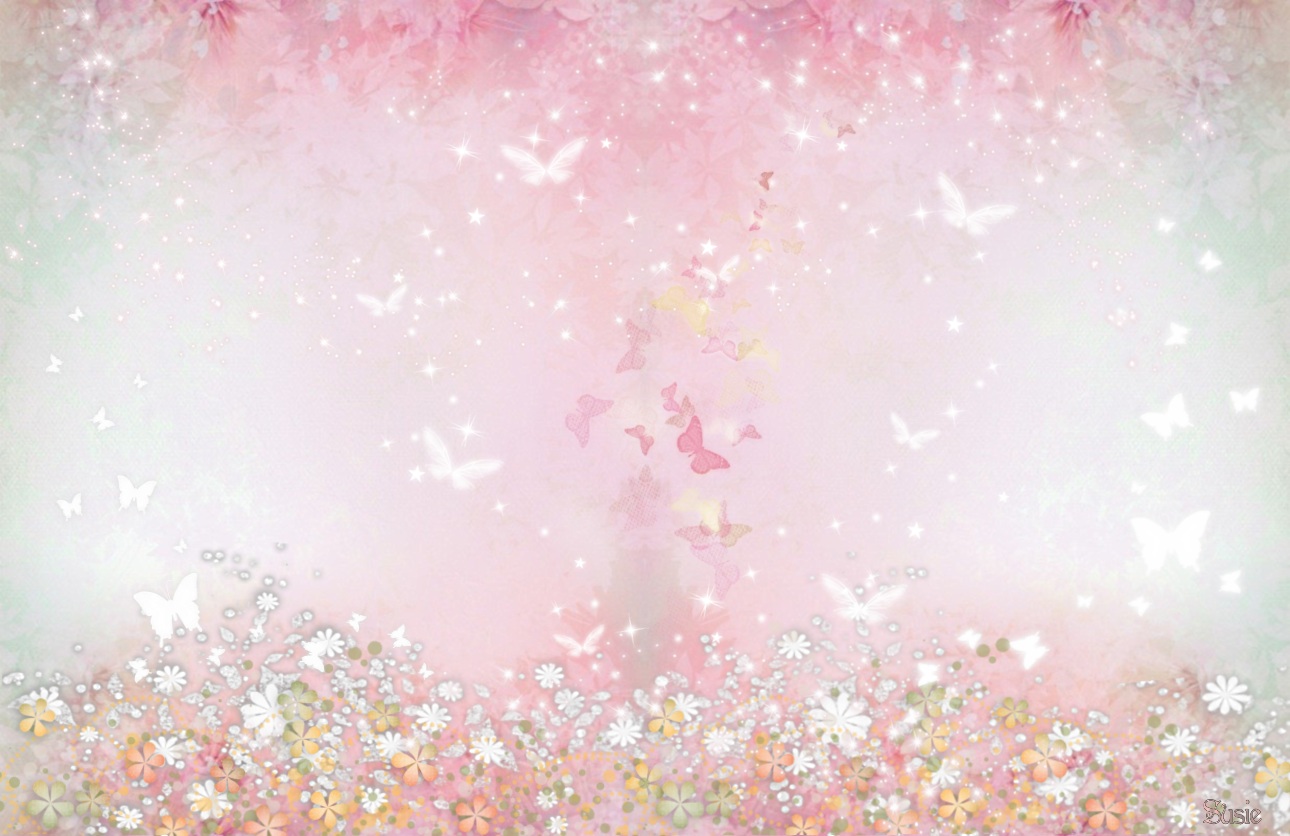 563727 baixar papel de parede rosa, artistico, borboleta, fantasia, floral, flor, verde, primavera, amarelo - protetores de tela e imagens gratuitamente
