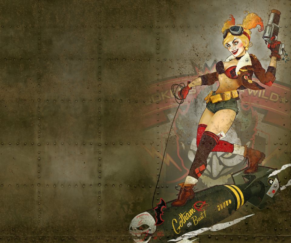 comics, harley quinn, dc bombshells for android