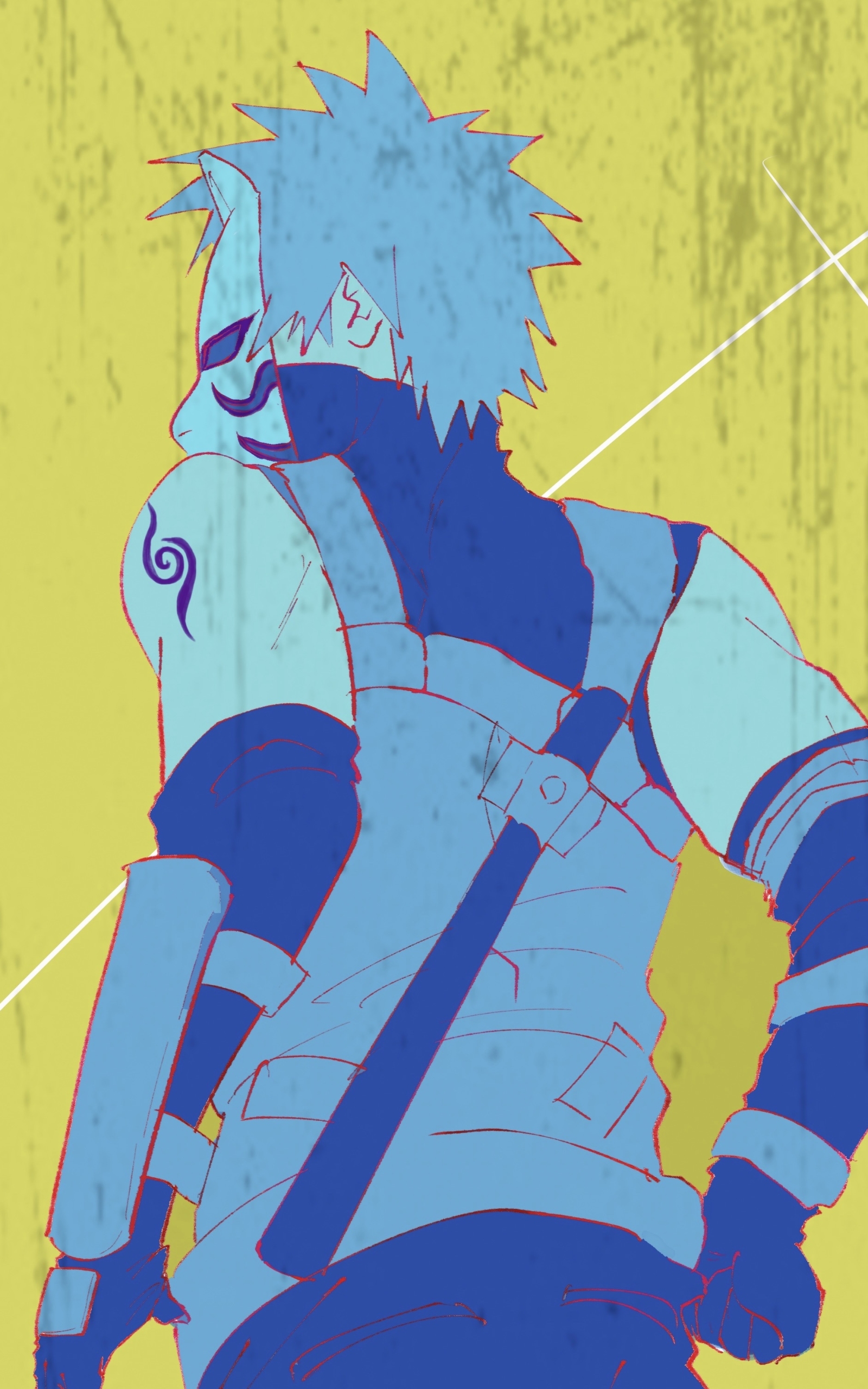 Baixar papel de parede para celular de Anime, Naruto, Kakashi Hatake gratuito.