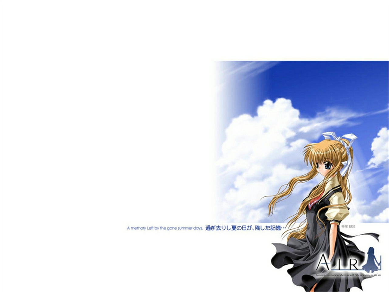 Descarga gratuita de fondo de pantalla para móvil de Aire, Animado, Misuzu Kamio.