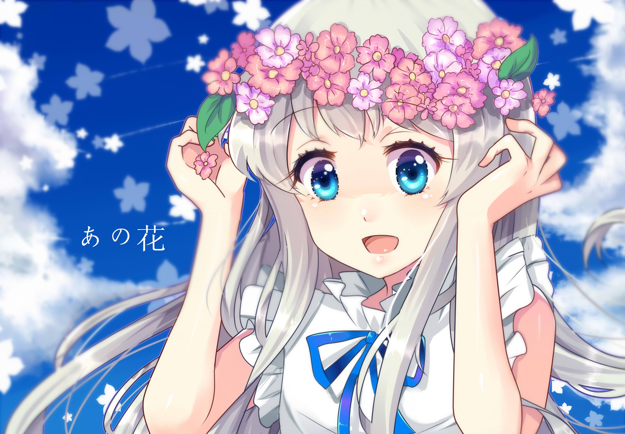 Free download wallpaper Anime, Meiko Honma, Anohana on your PC desktop