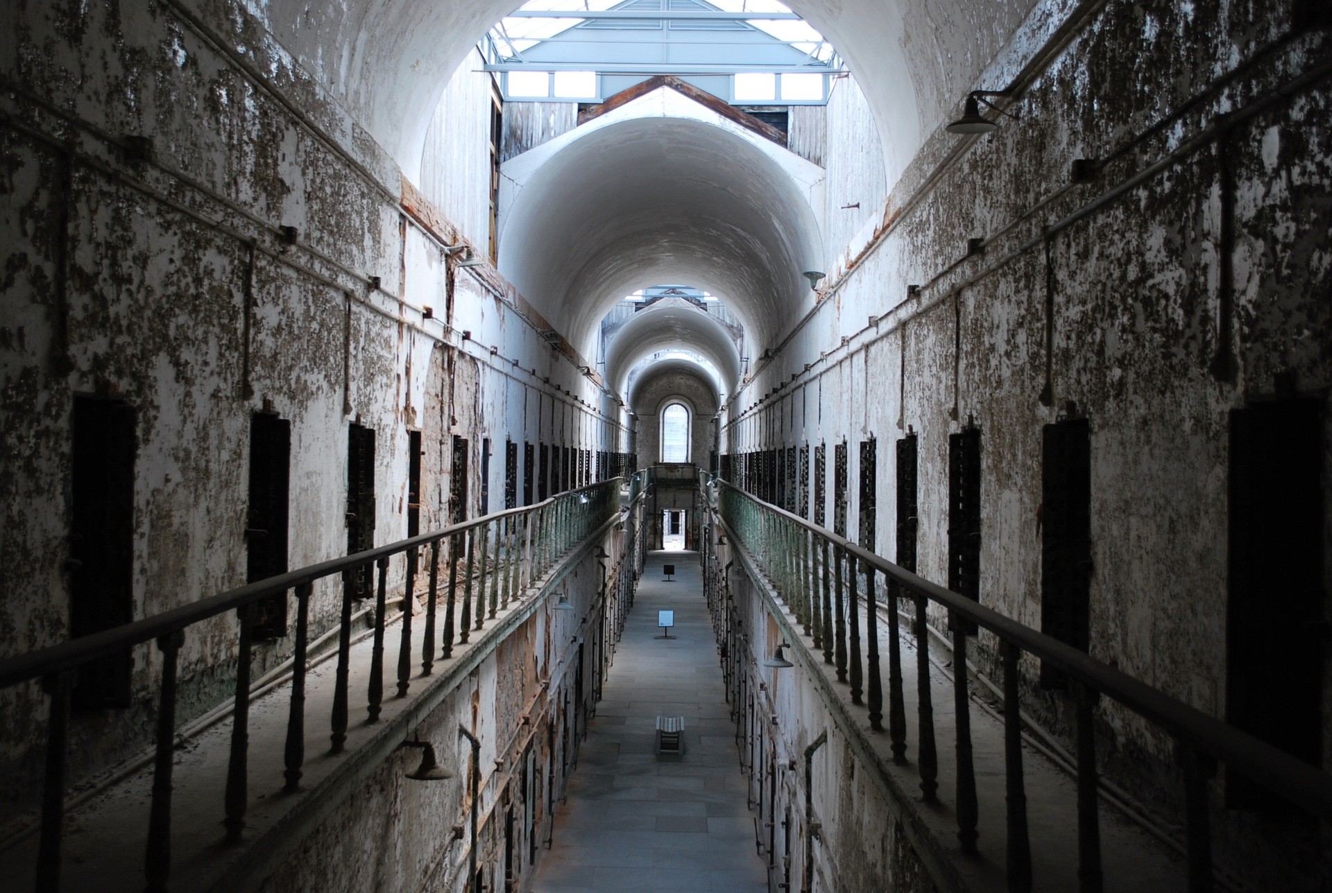 Download mobile wallpaper Architecture, Building, Arch, Man Made, Prison for free.