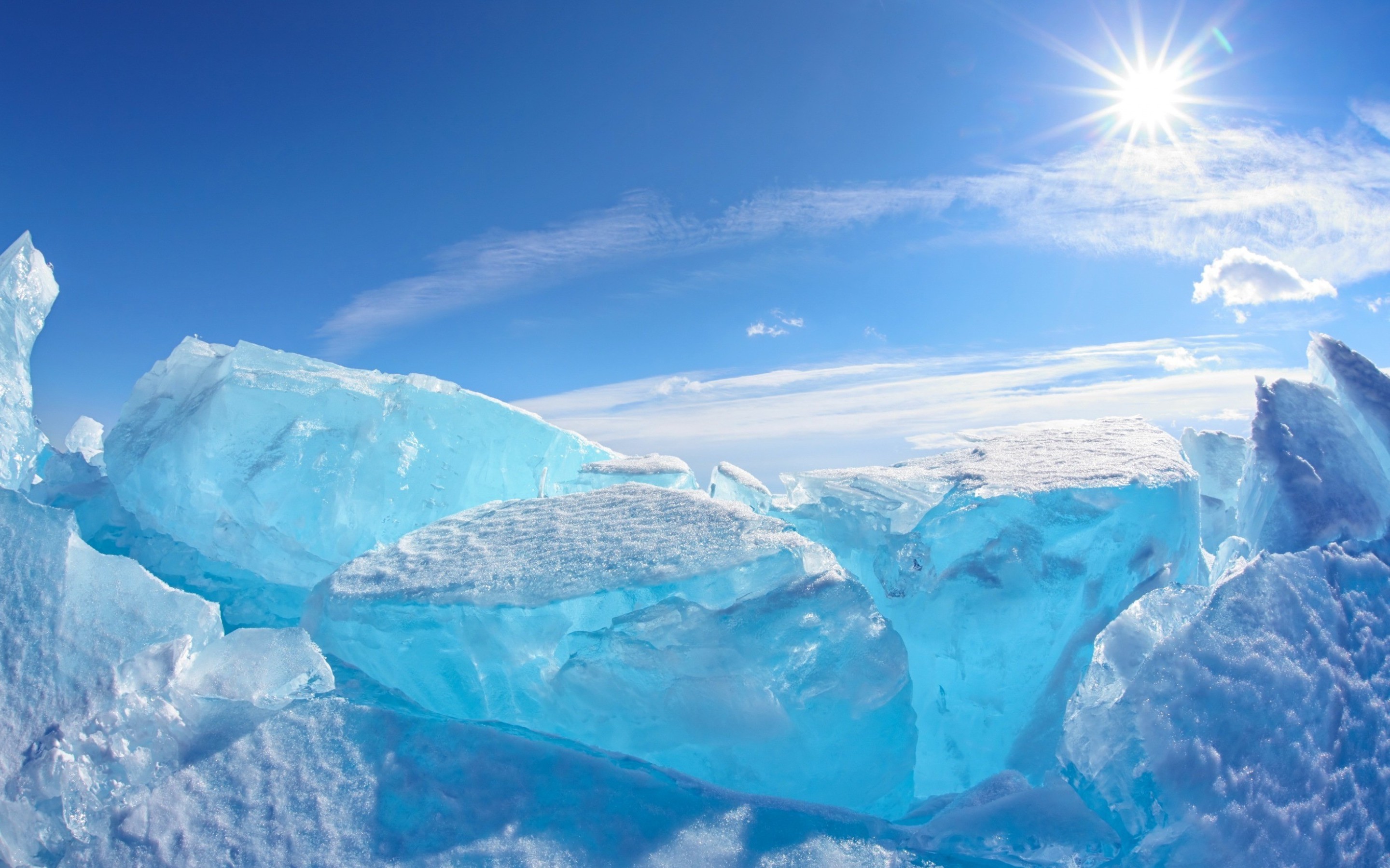 Завантажити шпалери безкоштовно Зима, Сонце, Лід, Земля картинка на робочий стіл ПК