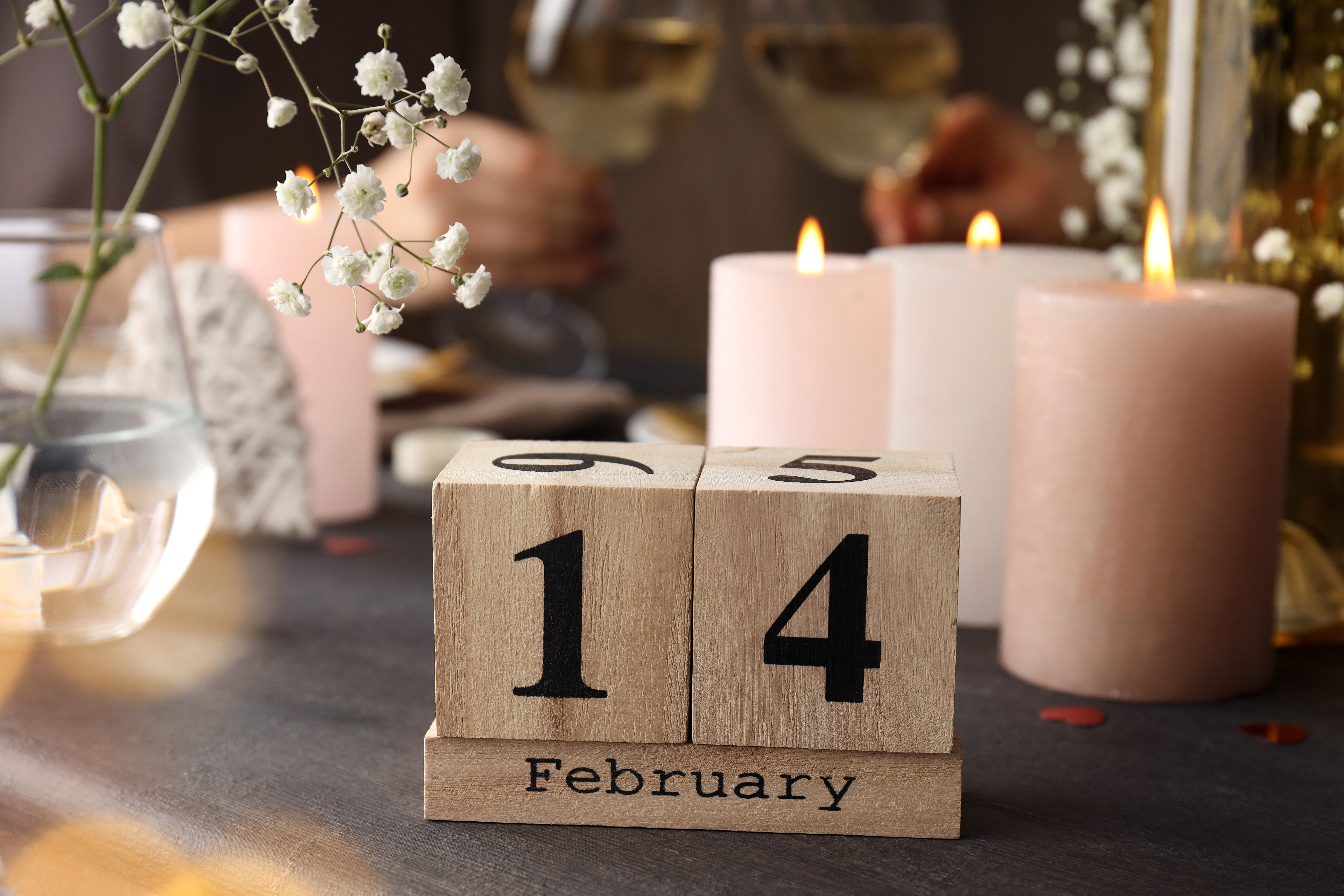 Laden Sie das Feiertage, Valentinstag, Kerze-Bild kostenlos auf Ihren PC-Desktop herunter