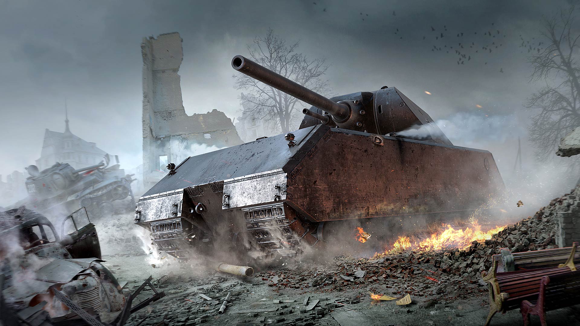 Laden Sie das World Of Tanks, Computerspiele-Bild kostenlos auf Ihren PC-Desktop herunter