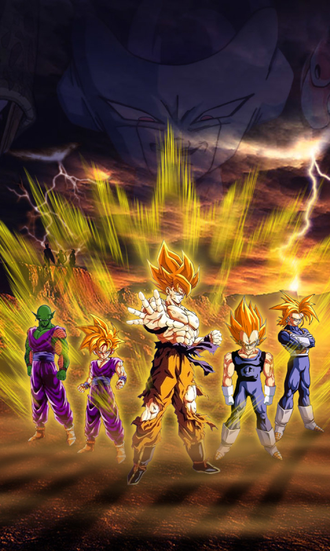 Descarga gratuita de fondo de pantalla para móvil de Dragon Ball Z, Esfera Del Dragón, Animado, Goku, Gohan (Bola De Dragón), Vegeta (Bola De Dragón), Célula (Dragon Ball).