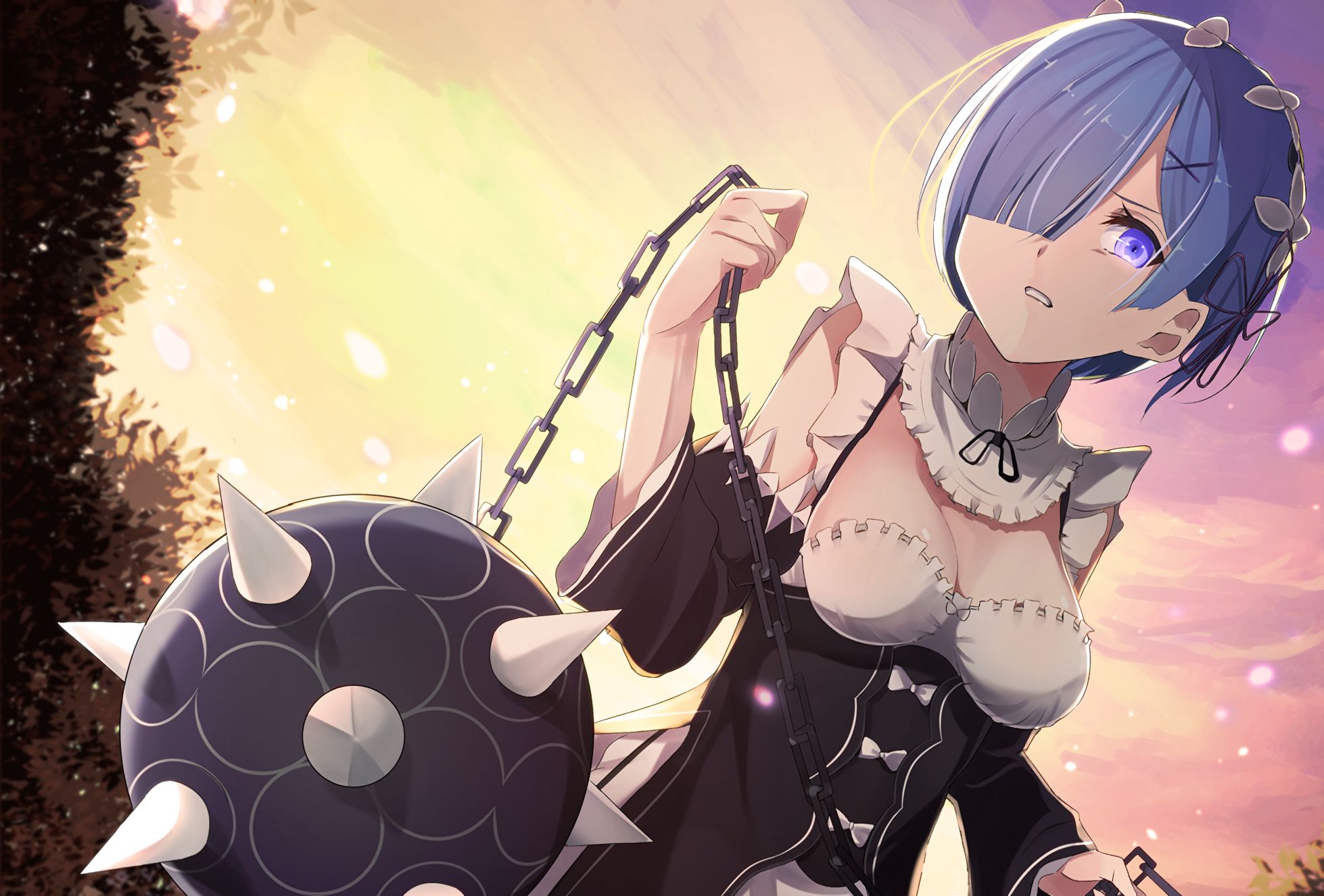 Handy-Wallpaper Animes, Re:zero Das Leben In Einer Anderen Welt Beginnen, Rem (Re: Null) kostenlos herunterladen.